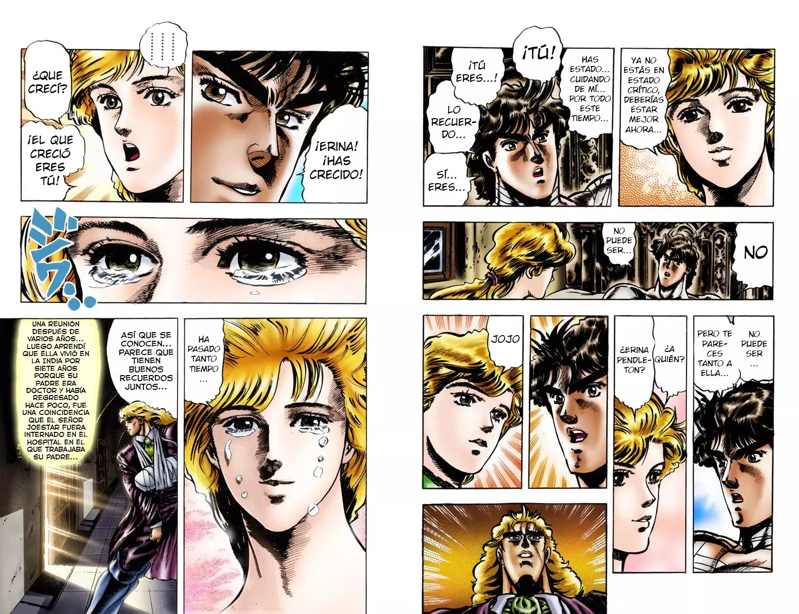 Read JoJo's Bizarre Adventure Parte 1 Phantom Blood Full Color ES Manga Online