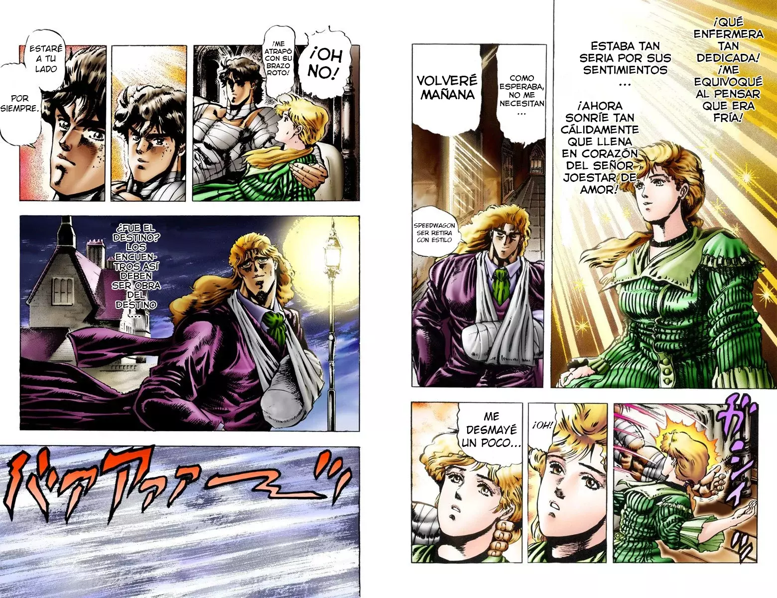 Read JoJo's Bizarre Adventure Parte 1 Phantom Blood Full Color ES Manga Online