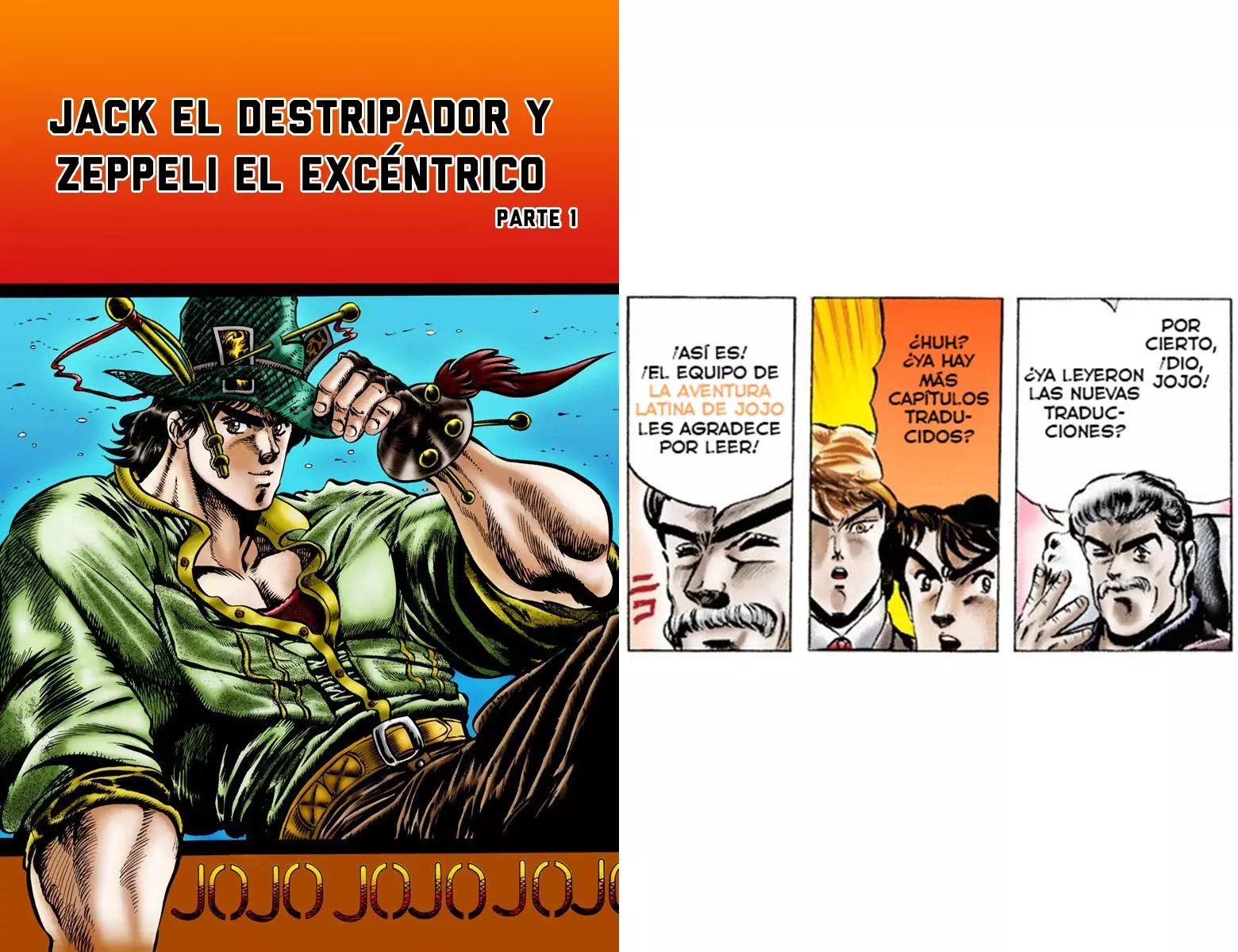 Read JoJo's Bizarre Adventure Parte 1 Phantom Blood Full Color ES Manga Online