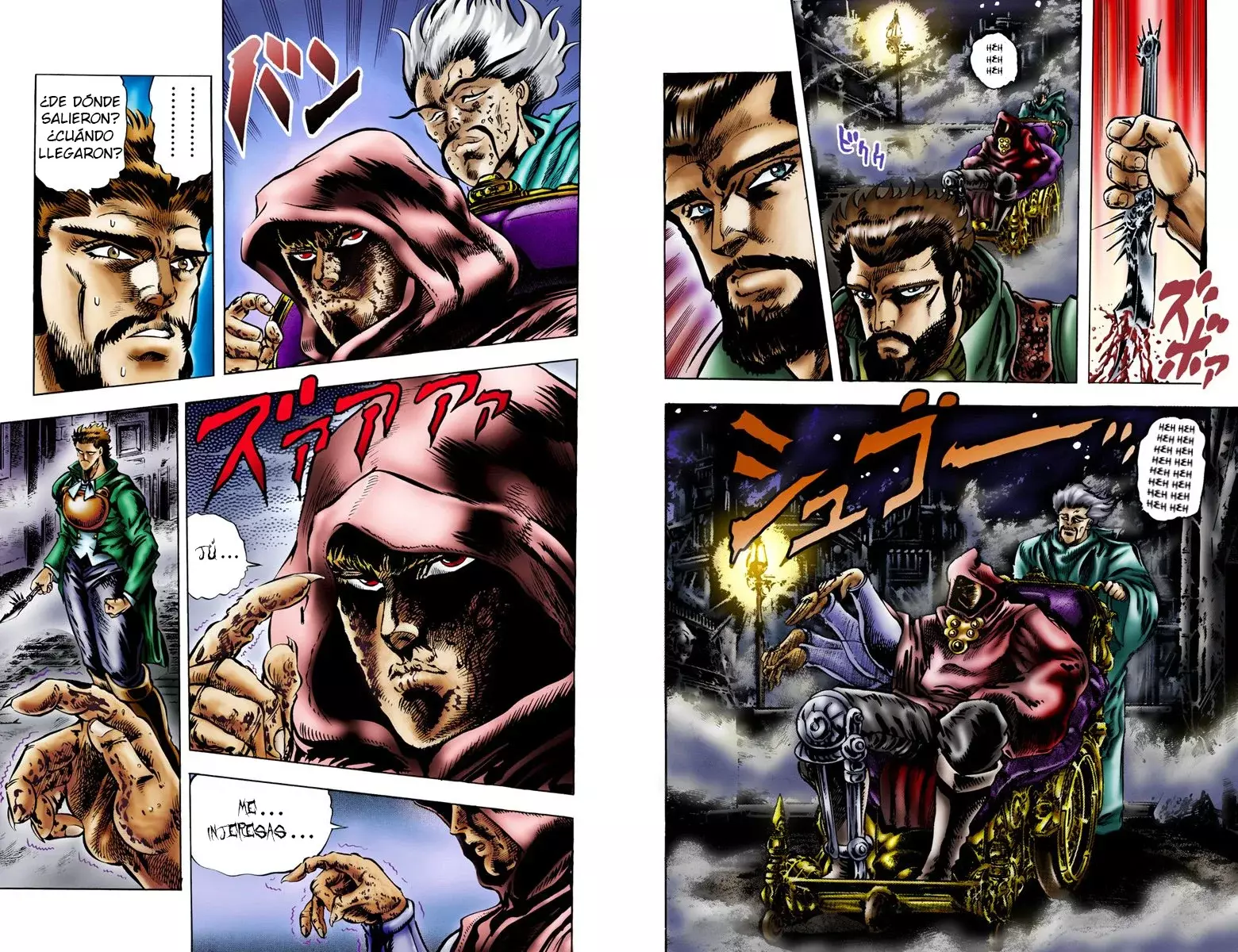 Read JoJo's Bizarre Adventure Parte 1 Phantom Blood Full Color ES Manga Online