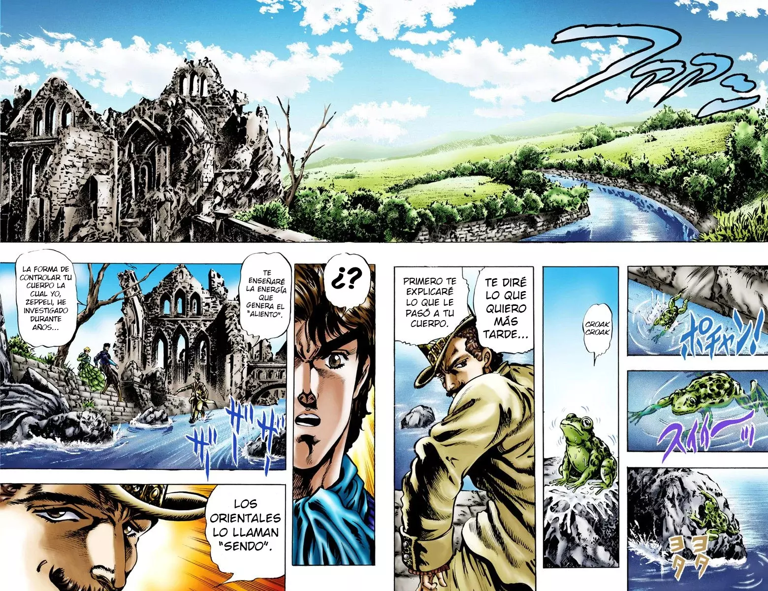 Read JoJo's Bizarre Adventure Parte 1 Phantom Blood Full Color ES Manga Online