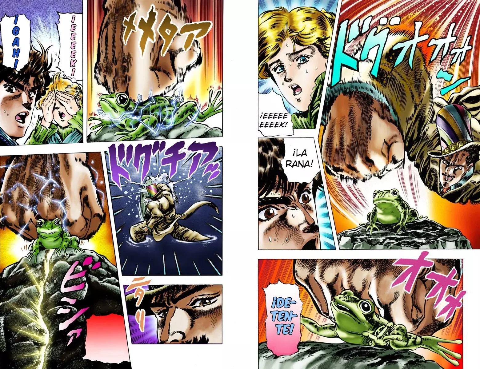 Read JoJo's Bizarre Adventure Parte 1 Phantom Blood Full Color ES Manga Online