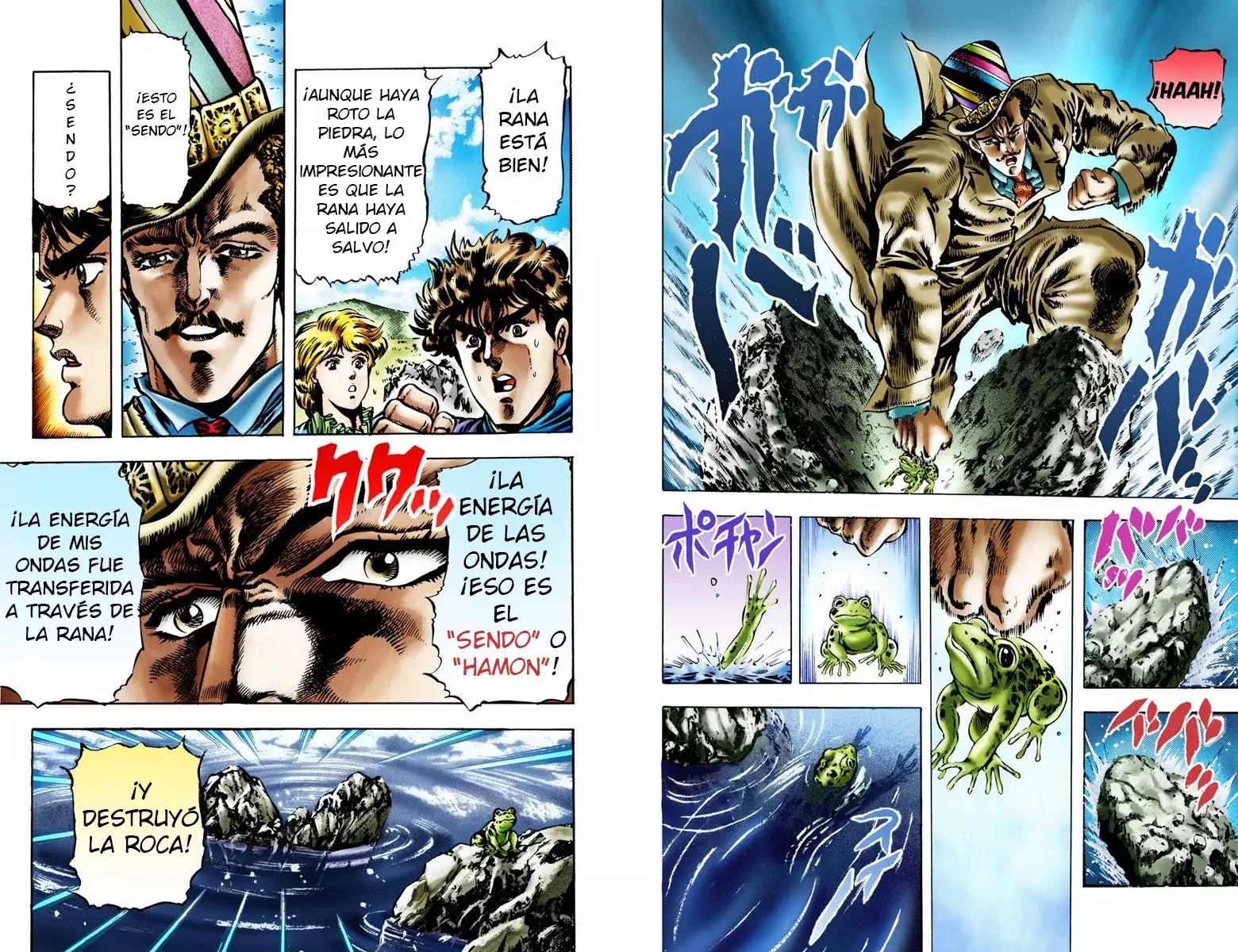 Read JoJo's Bizarre Adventure Parte 1 Phantom Blood Full Color ES Manga Online