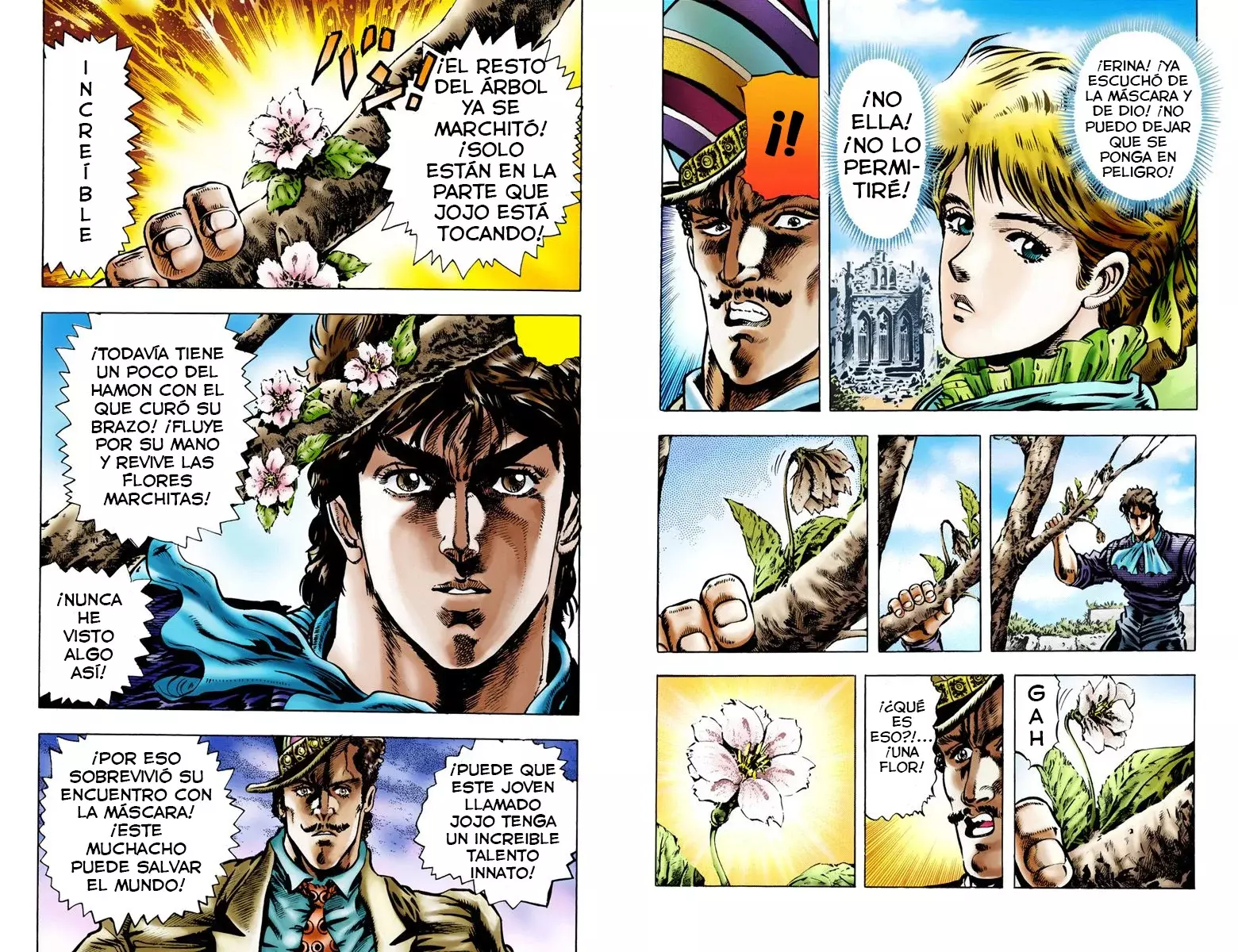 Read JoJo's Bizarre Adventure Parte 1 Phantom Blood Full Color ES Manga Online