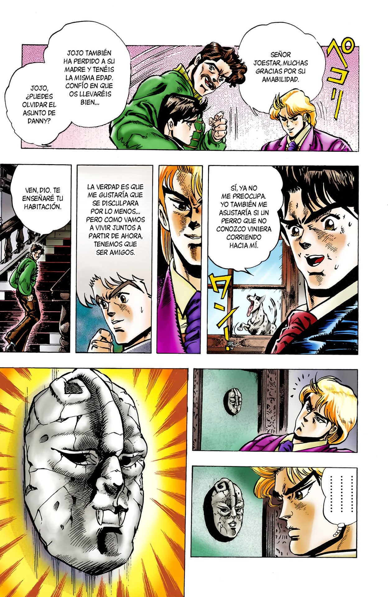 Read JoJo's Bizarre Adventure Parte 1 Phantom Blood Full Color ES Manga Online
