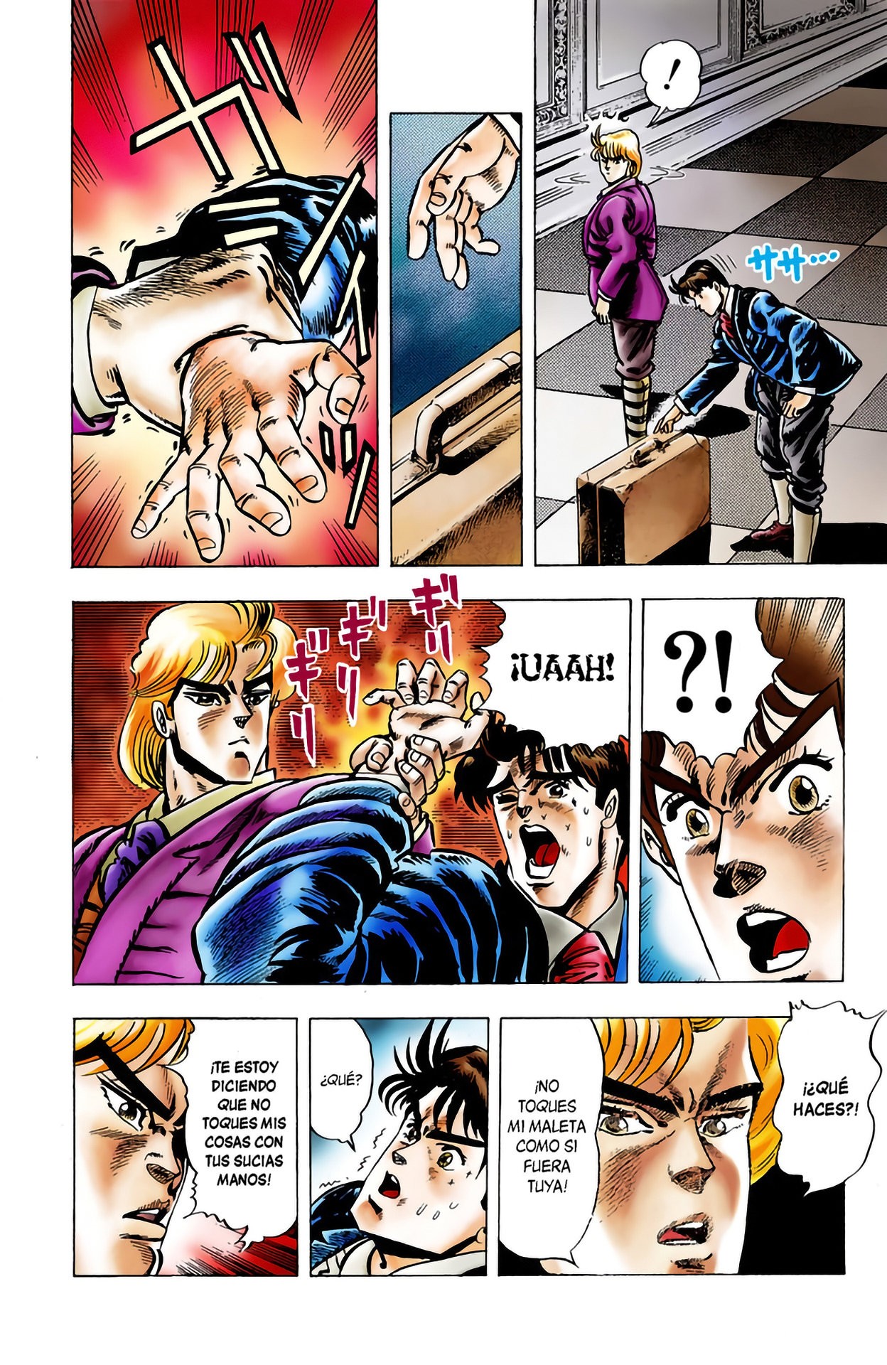 Read JoJo's Bizarre Adventure Parte 1 Phantom Blood Full Color ES Manga Online
