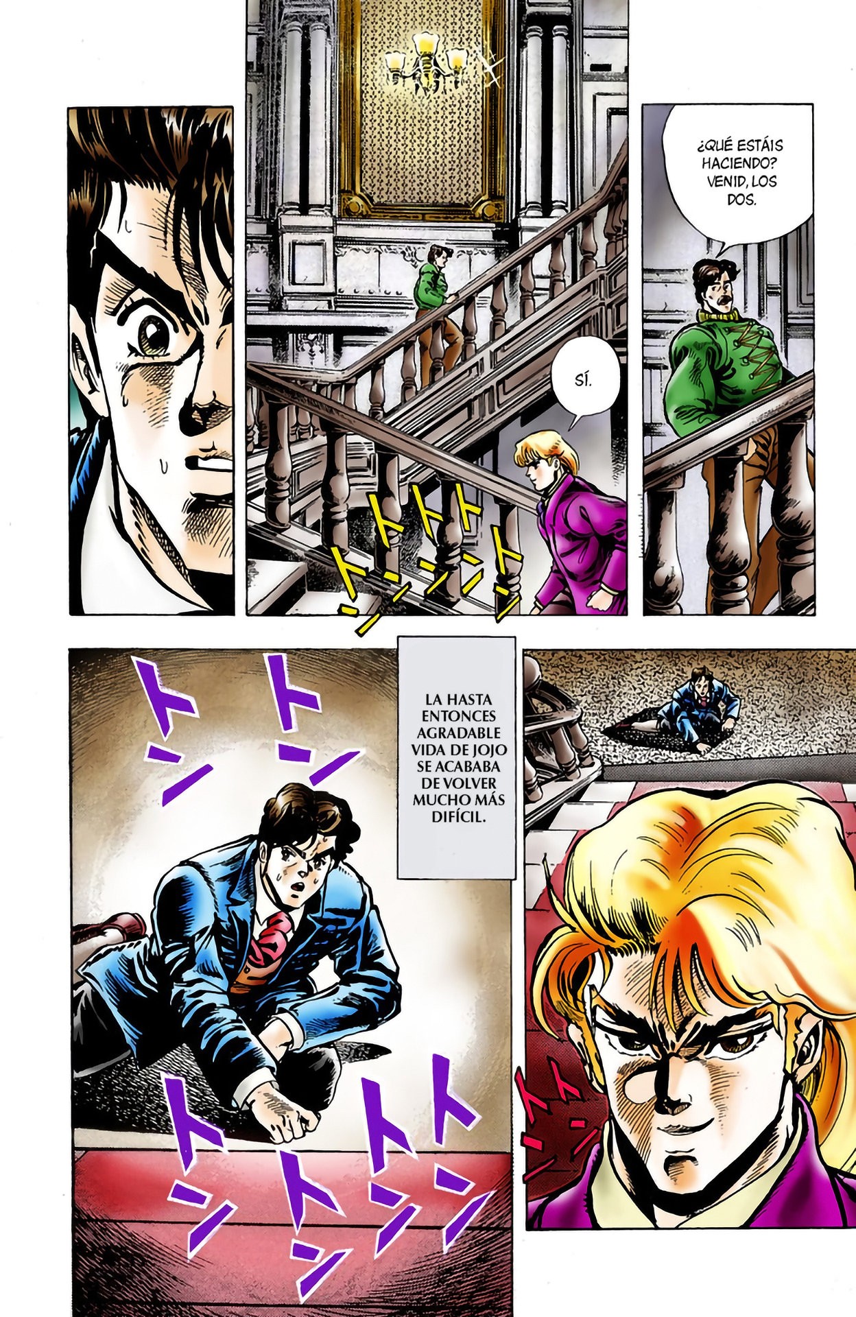 Read JoJo's Bizarre Adventure Parte 1 Phantom Blood Full Color ES Manga Online