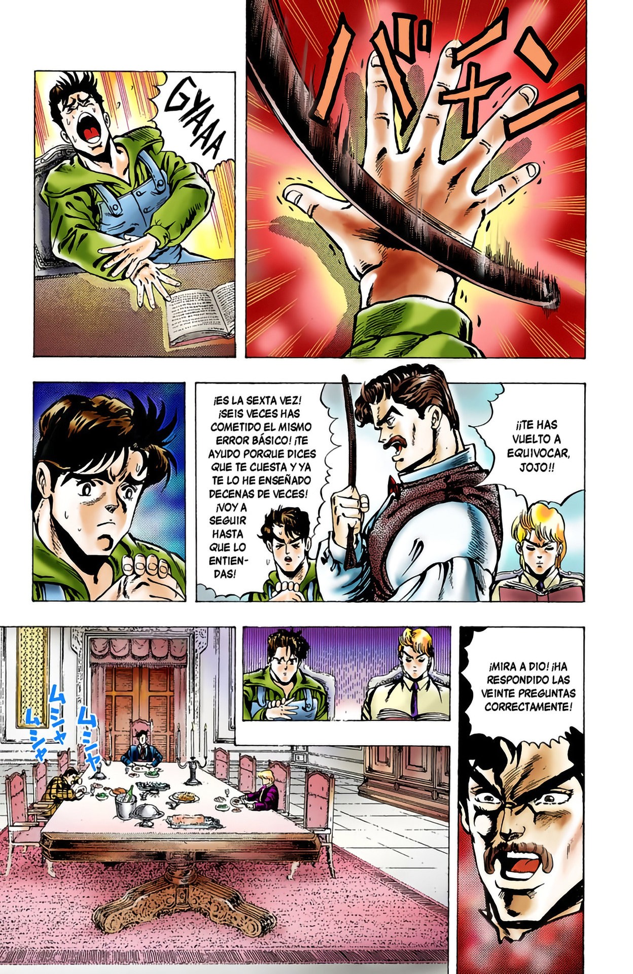 Read JoJo's Bizarre Adventure Parte 1 Phantom Blood Full Color ES Manga Online