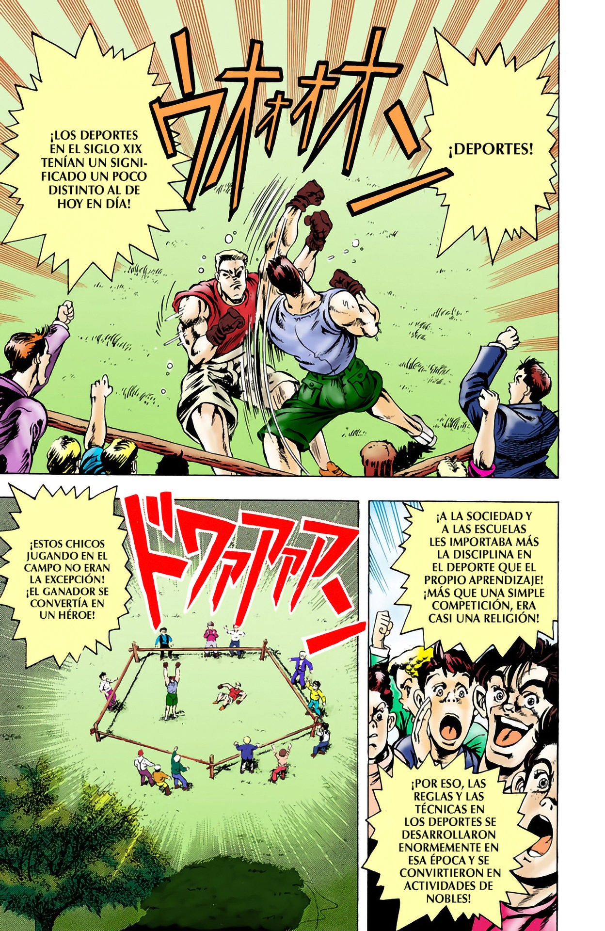 Read JoJo's Bizarre Adventure Parte 1 Phantom Blood Full Color ES Manga Online
