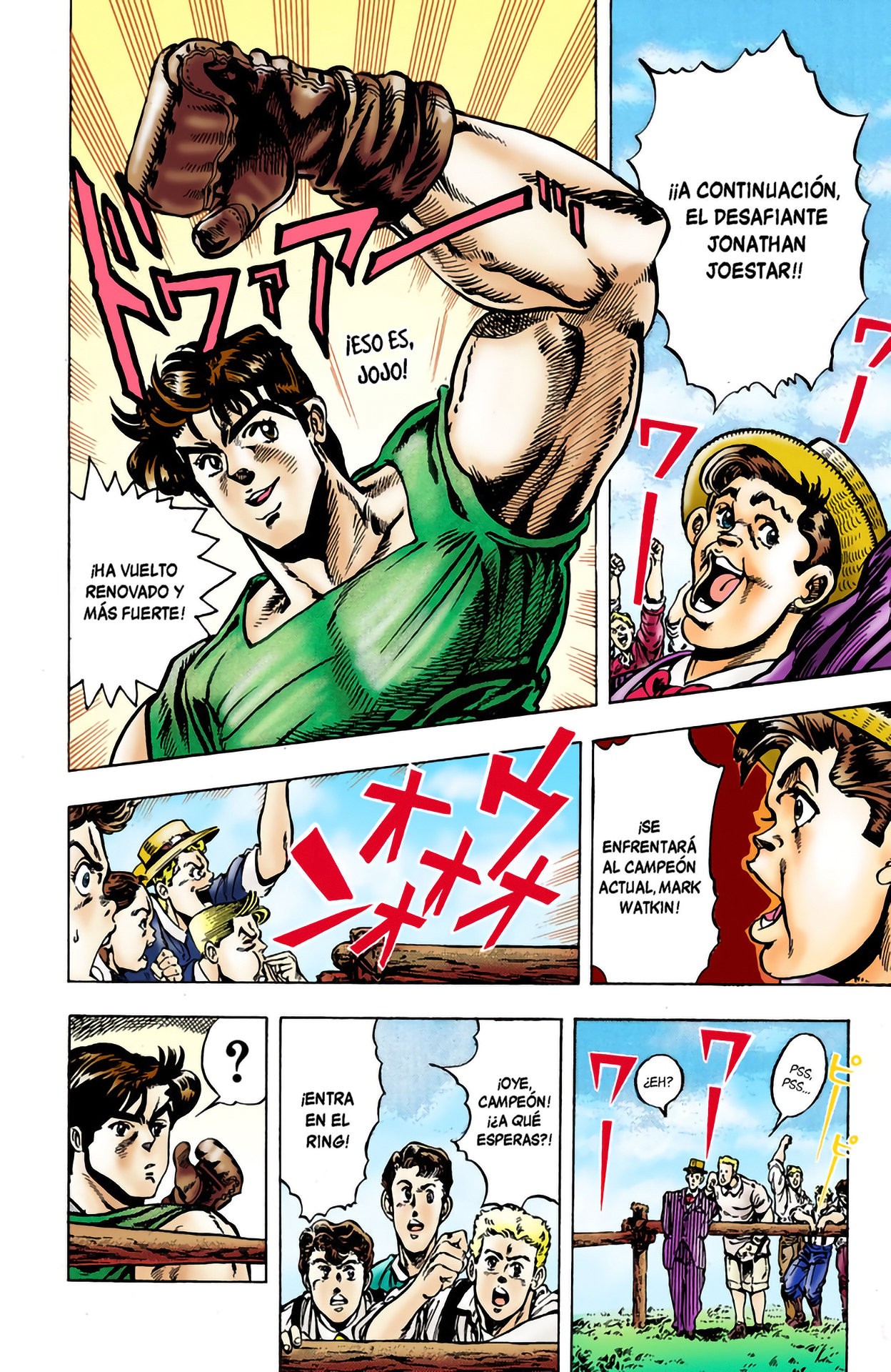 Read JoJo's Bizarre Adventure Parte 1 Phantom Blood Full Color ES Manga Online