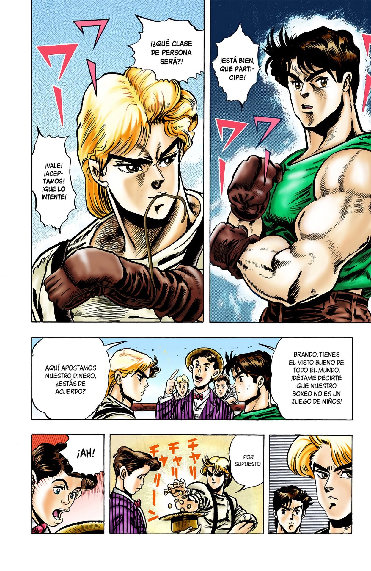 Read JoJo's Bizarre Adventure Parte 1 Phantom Blood Full Color ES Manga Online