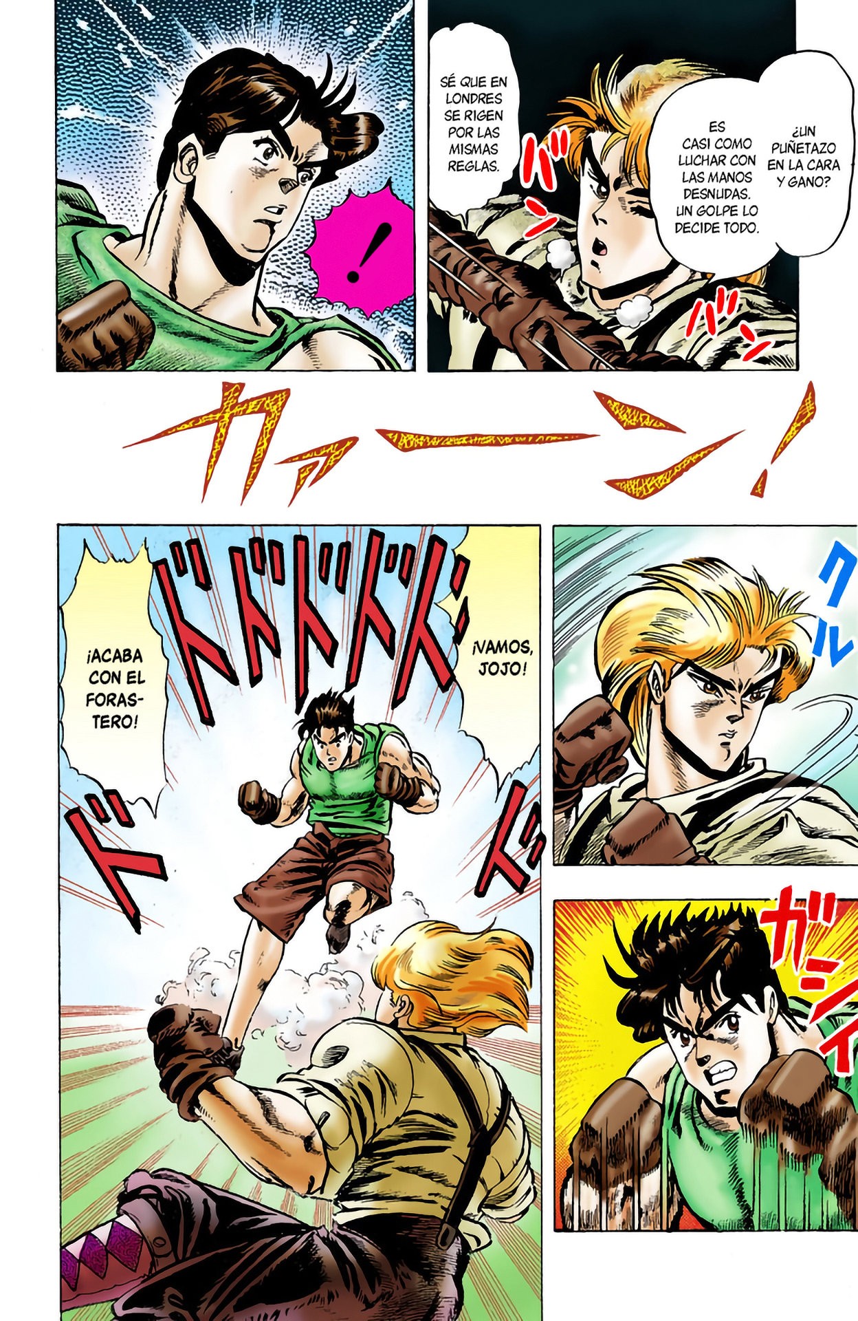 Read JoJo's Bizarre Adventure Parte 1 Phantom Blood Full Color ES Manga Online