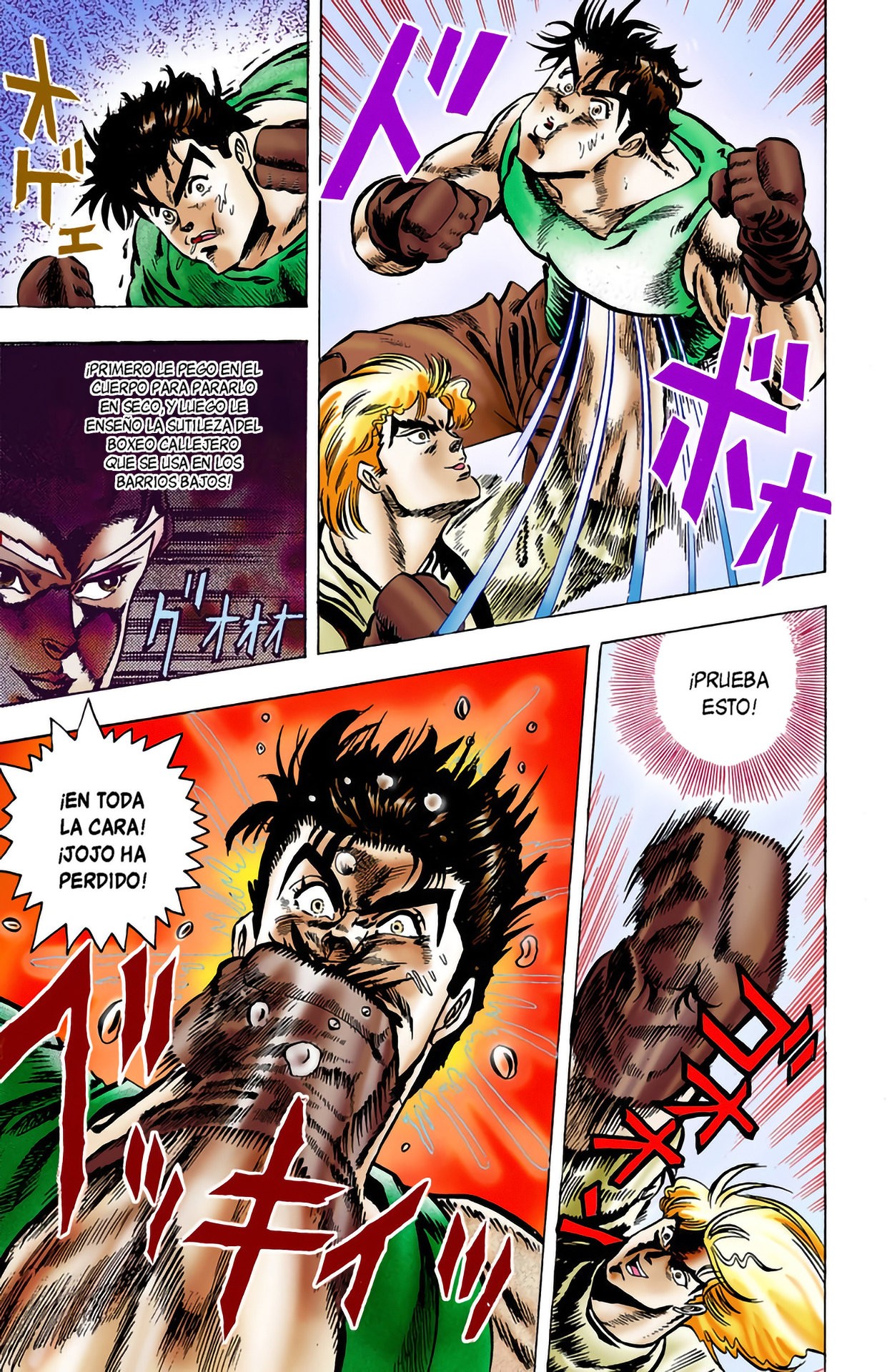Read JoJo's Bizarre Adventure Parte 1 Phantom Blood Full Color ES Manga Online