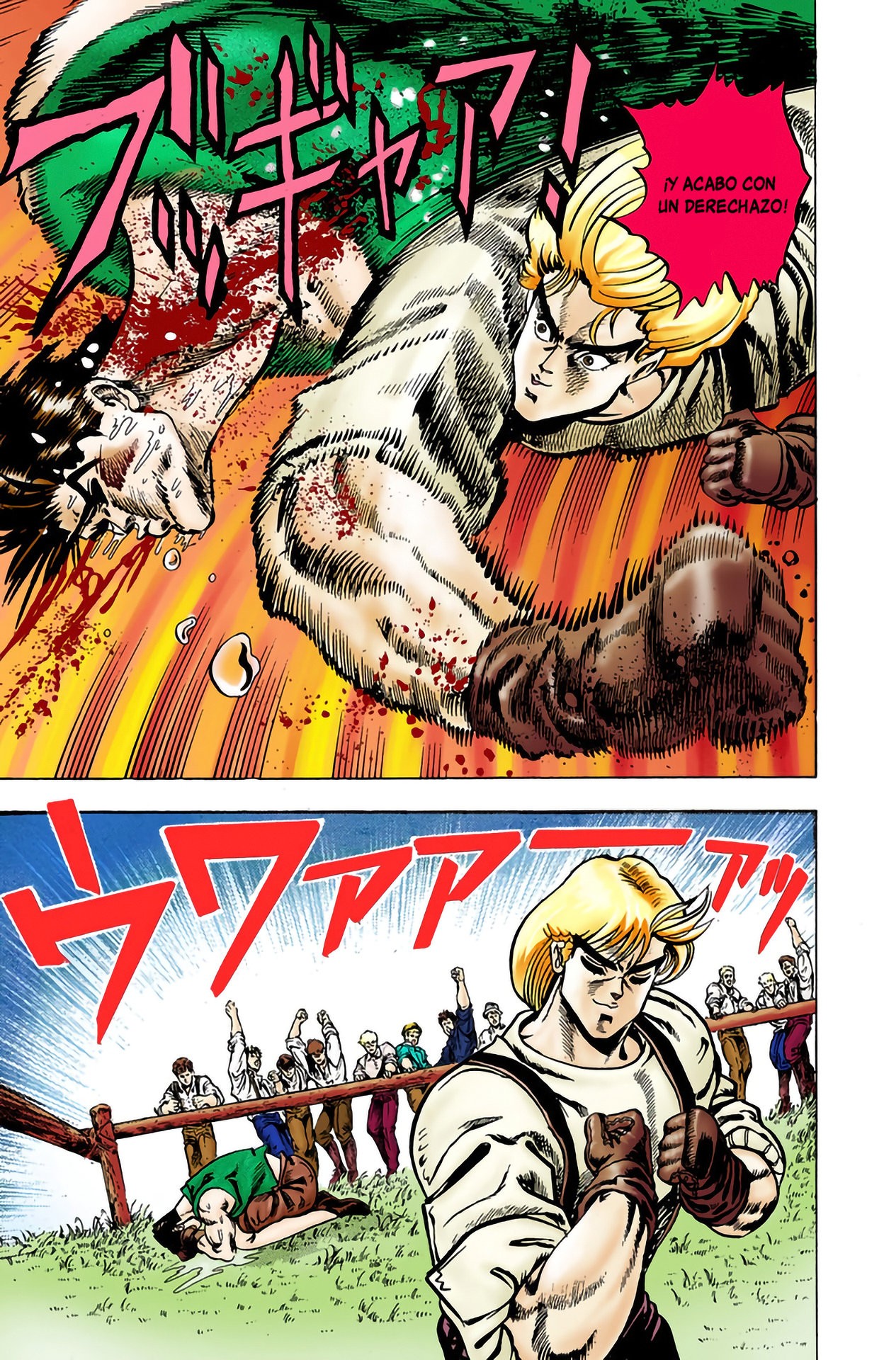 Read JoJo's Bizarre Adventure Parte 1 Phantom Blood Full Color ES Manga Online