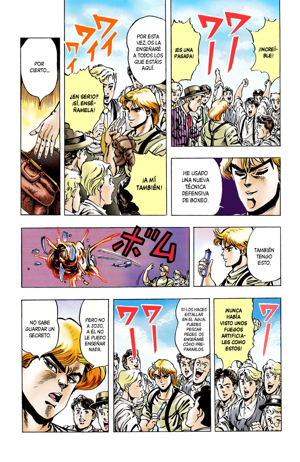 Read JoJo's Bizarre Adventure Parte 1 Phantom Blood Full Color ES Manga Online
