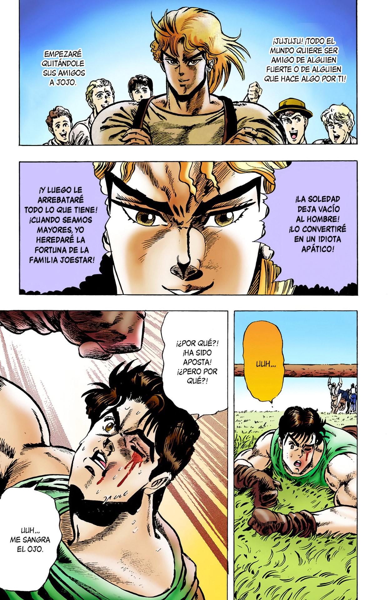 Read JoJo's Bizarre Adventure Parte 1 Phantom Blood Full Color ES Manga Online