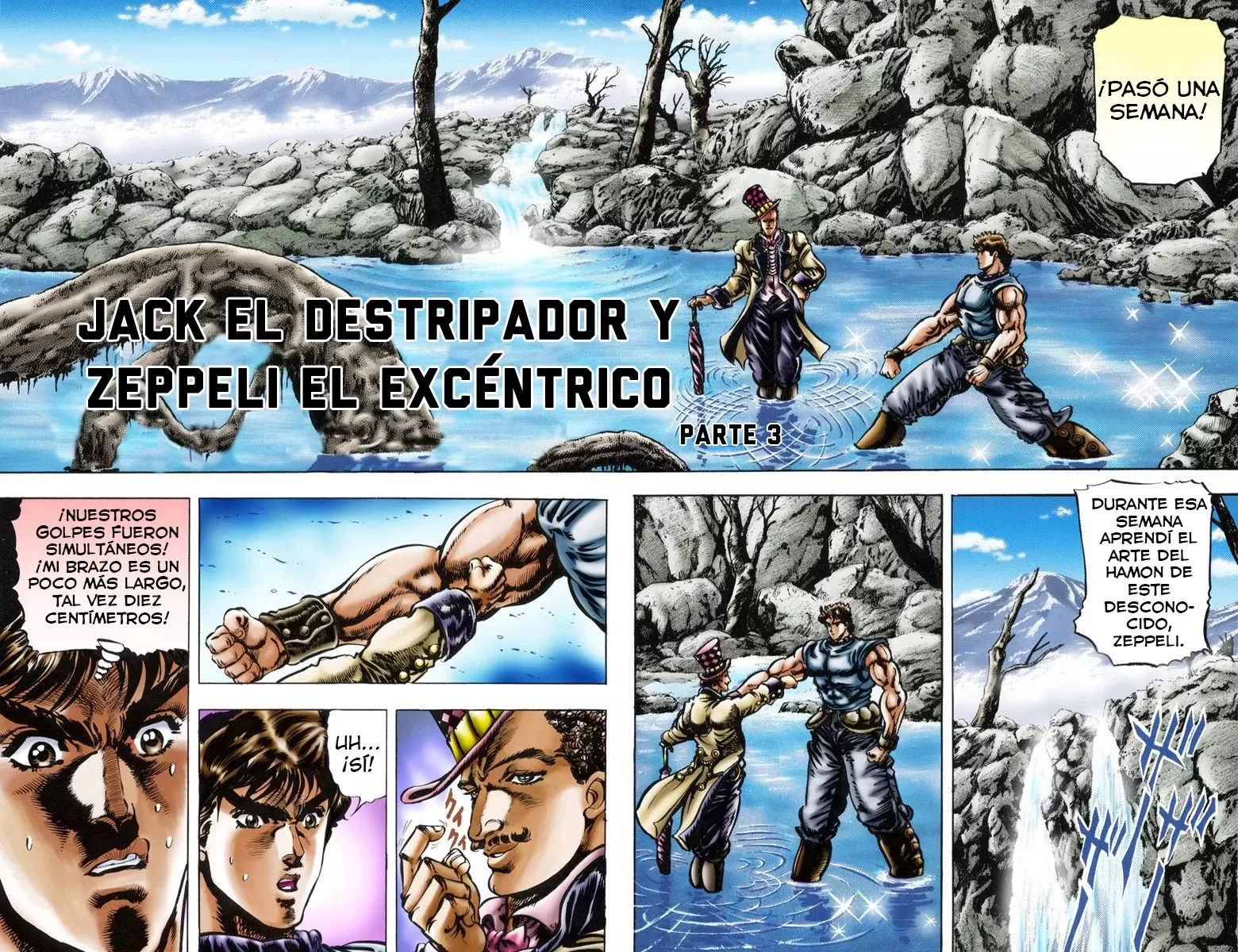 Read JoJo's Bizarre Adventure Parte 1 Phantom Blood Full Color ES Manga Online