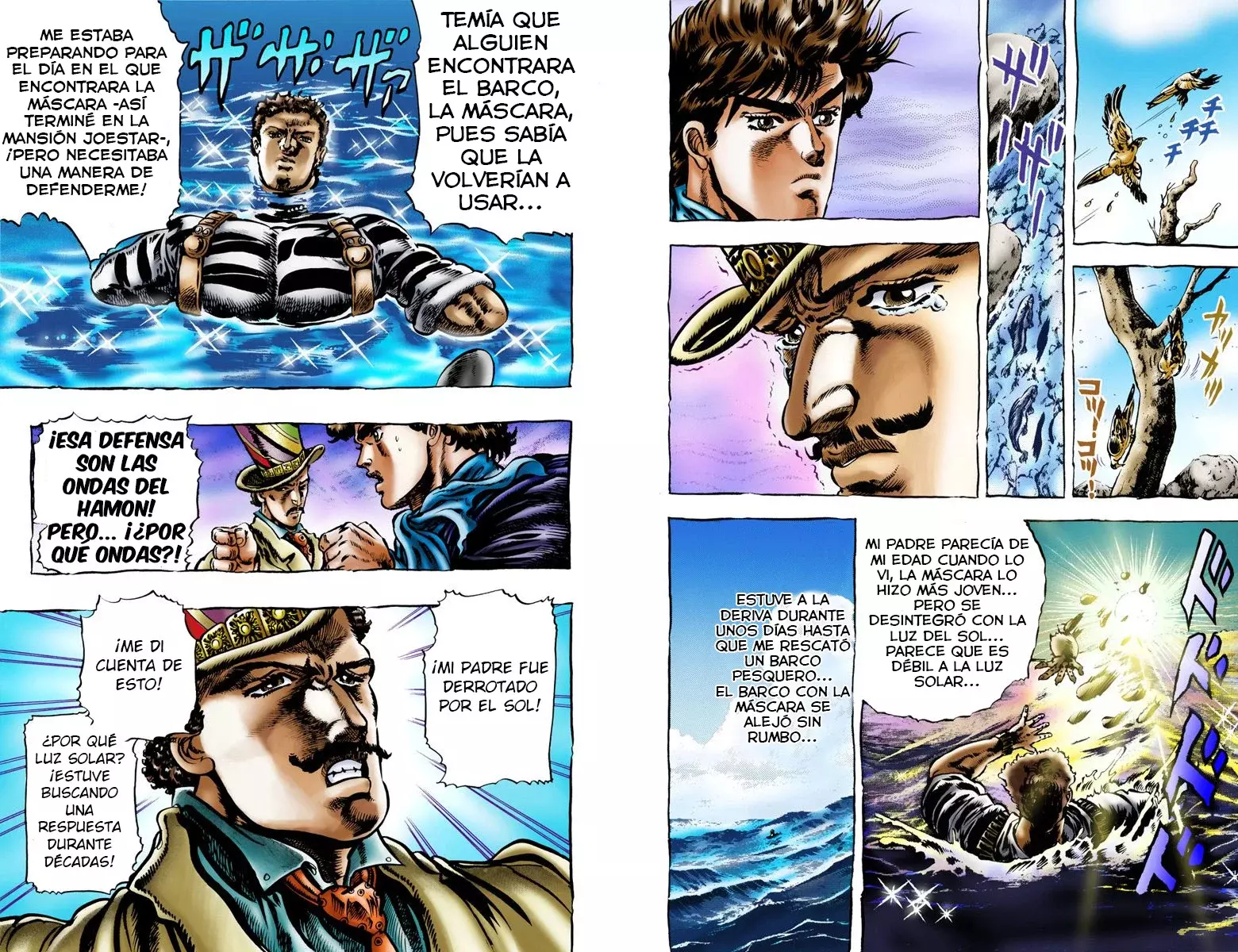 Read JoJo's Bizarre Adventure Parte 1 Phantom Blood Full Color ES Manga Online