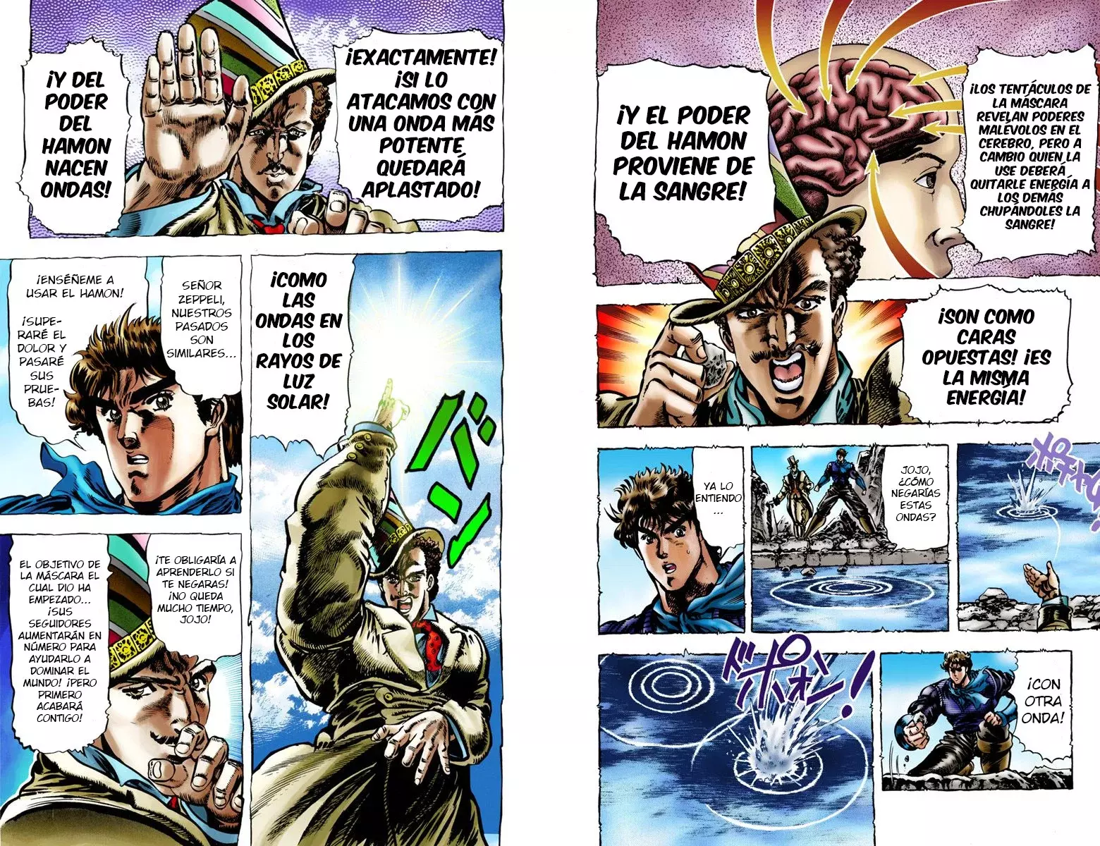 Read JoJo's Bizarre Adventure Parte 1 Phantom Blood Full Color ES Manga Online