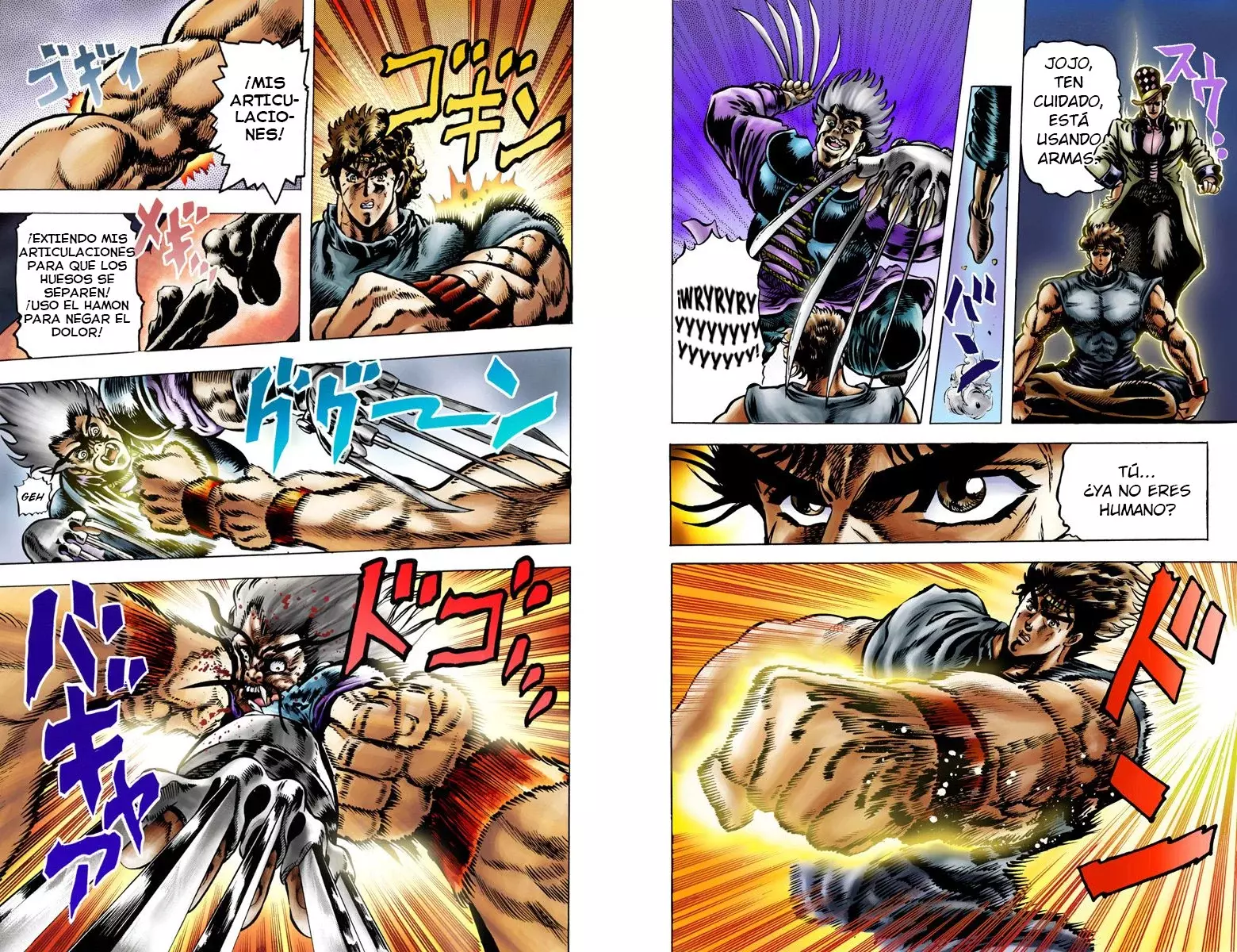 Read JoJo's Bizarre Adventure Parte 1 Phantom Blood Full Color ES Manga Online