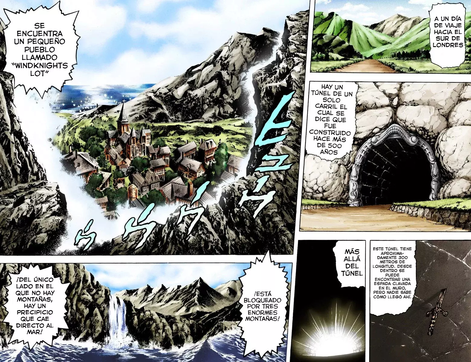 Read JoJo's Bizarre Adventure Parte 1 Phantom Blood Full Color ES Manga Online