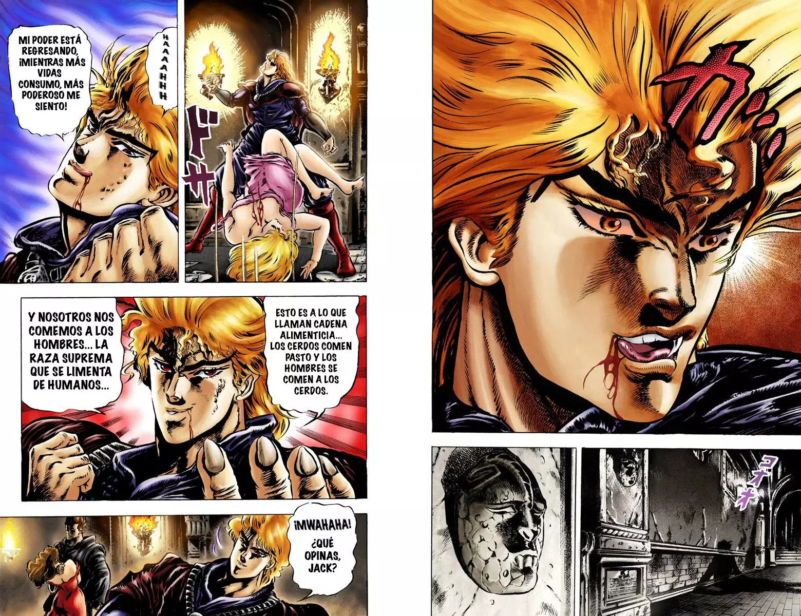 Read JoJo's Bizarre Adventure Parte 1 Phantom Blood Full Color ES Manga Online