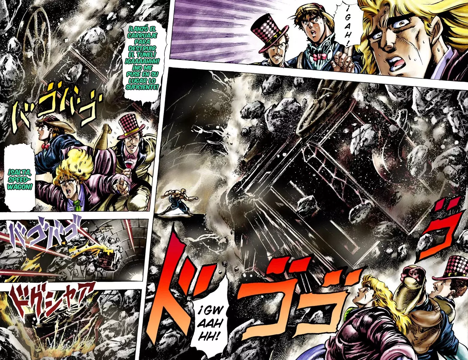 Read JoJo's Bizarre Adventure Parte 1 Phantom Blood Full Color ES Manga Online