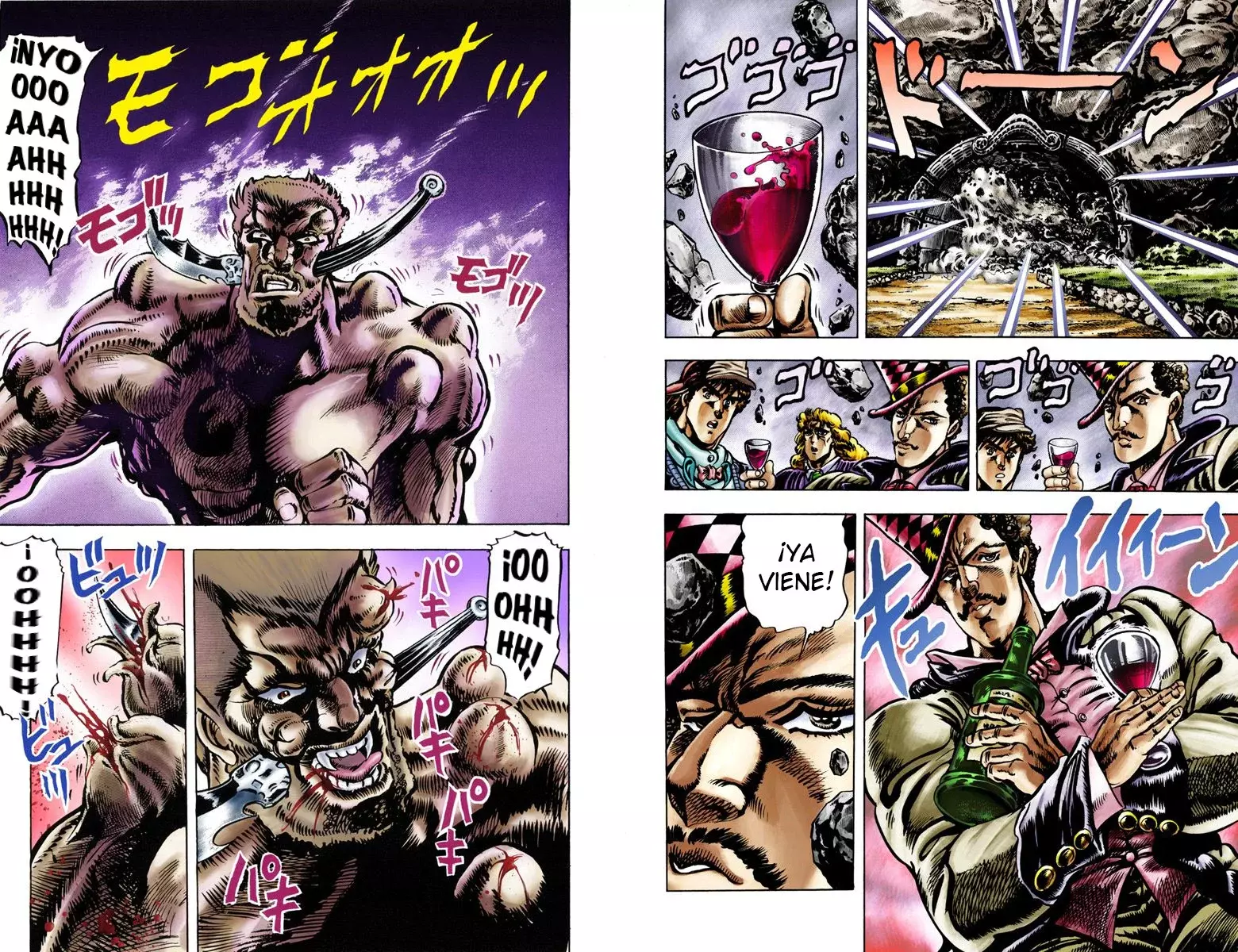 Read JoJo's Bizarre Adventure Parte 1 Phantom Blood Full Color ES Manga Online