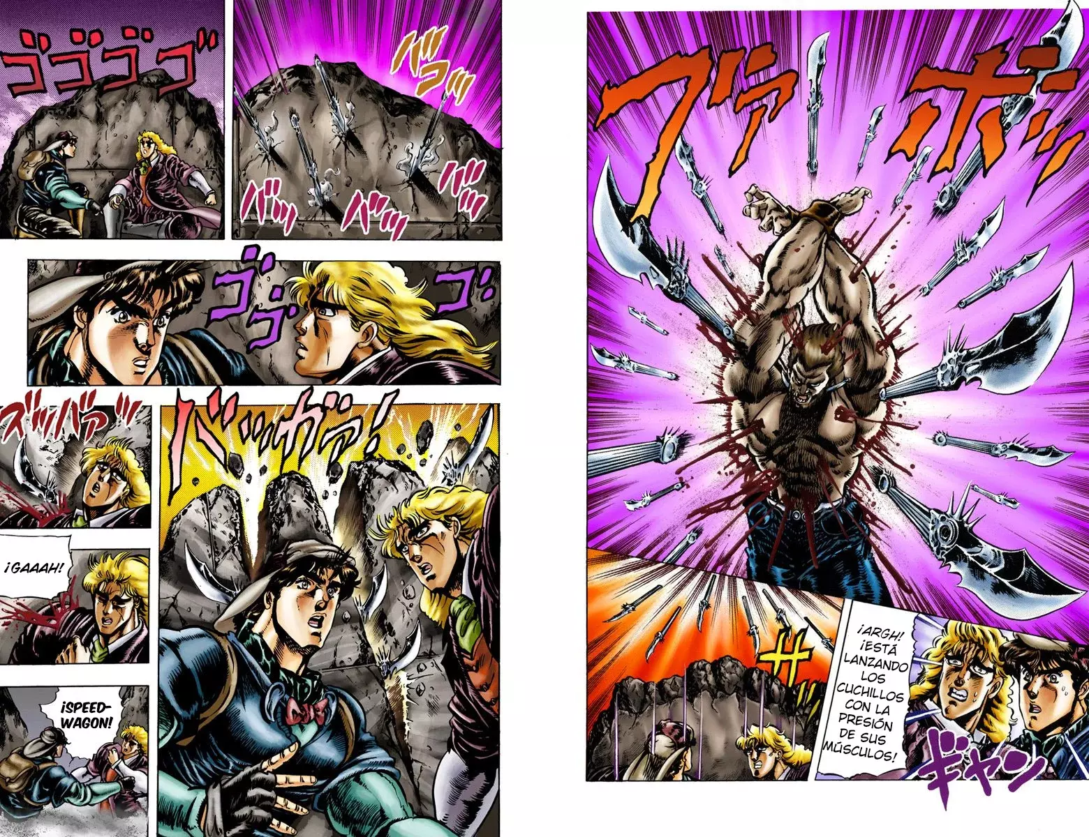 Read JoJo's Bizarre Adventure Parte 1 Phantom Blood Full Color ES Manga Online