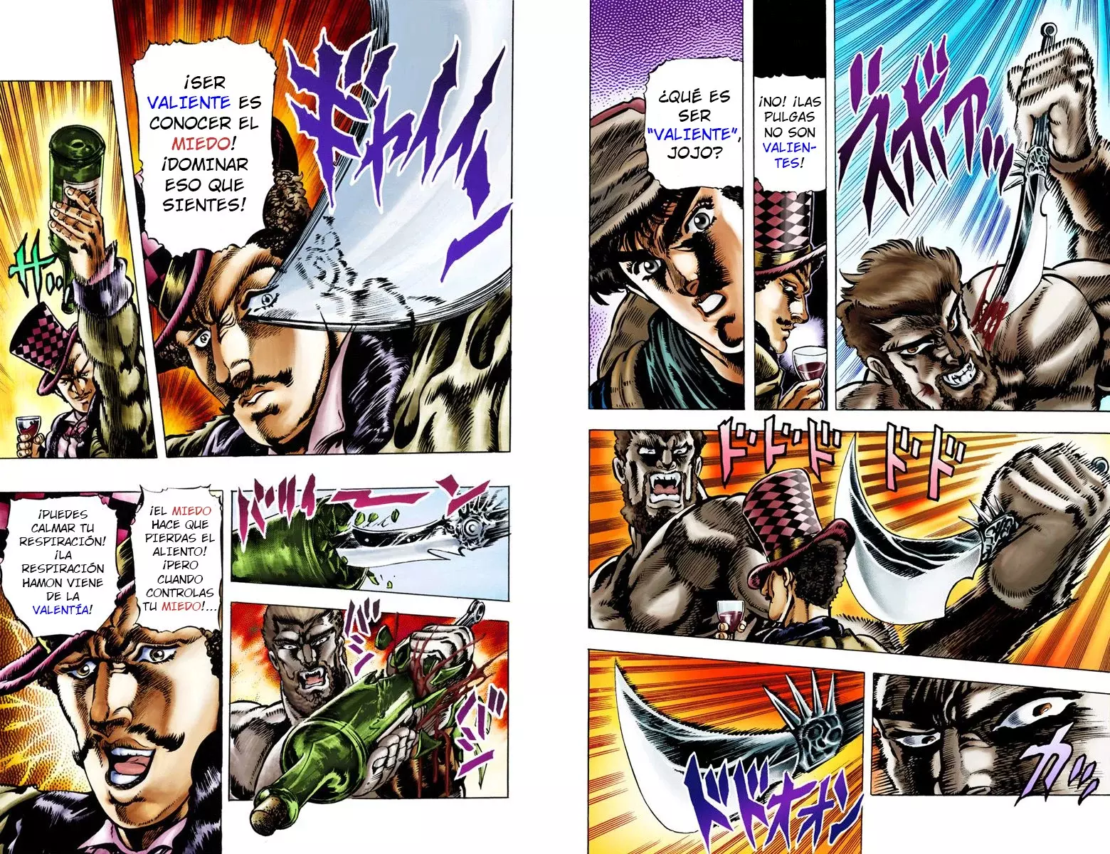 Read JoJo's Bizarre Adventure Parte 1 Phantom Blood Full Color ES Manga Online