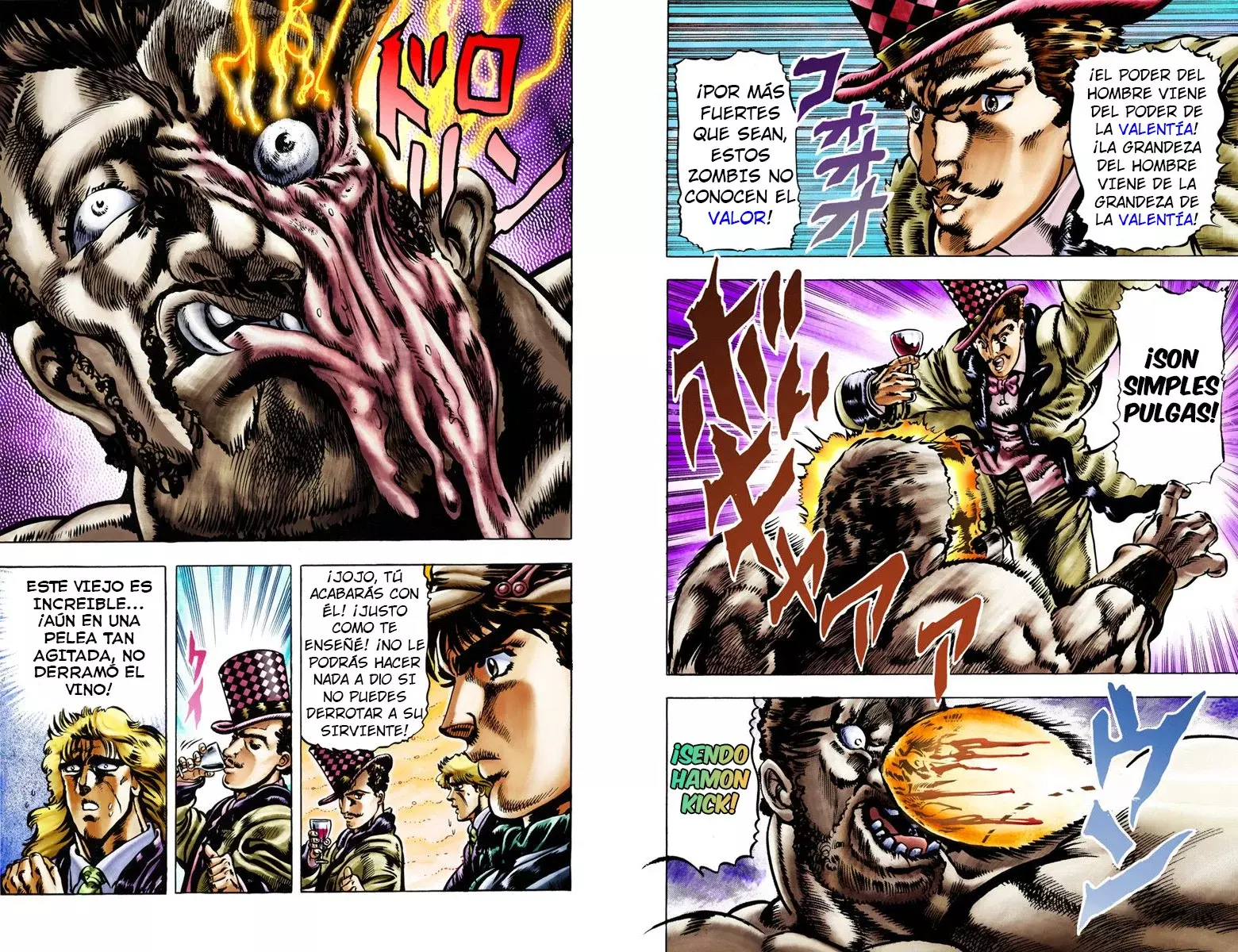 Read JoJo's Bizarre Adventure Parte 1 Phantom Blood Full Color ES Manga Online