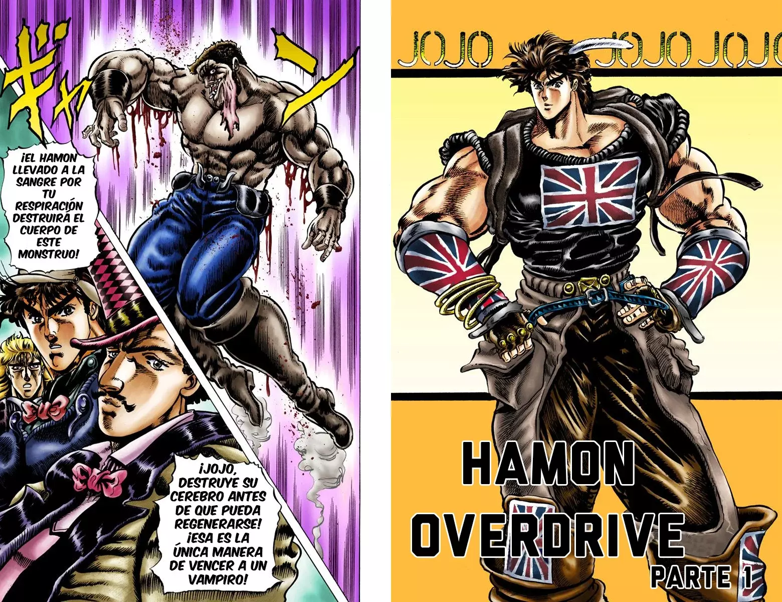 Read JoJo's Bizarre Adventure Parte 1 Phantom Blood Full Color ES Manga Online