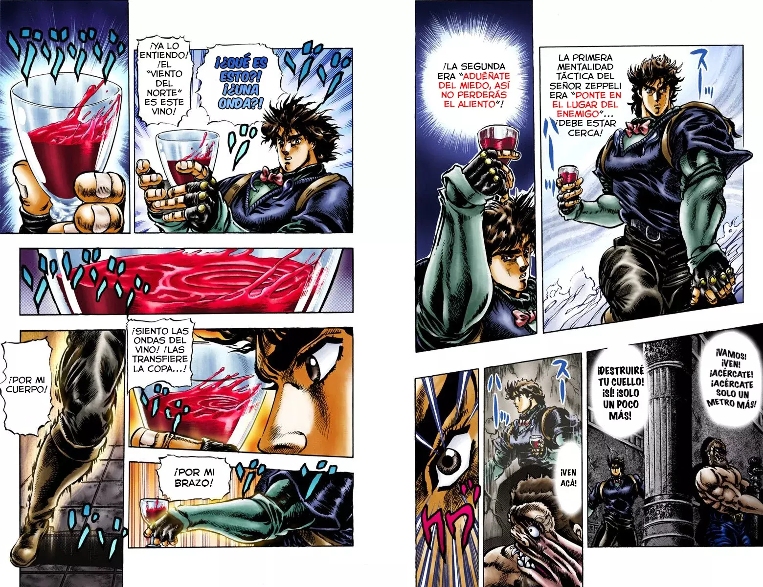 Read JoJo's Bizarre Adventure Parte 1 Phantom Blood Full Color ES Manga Online