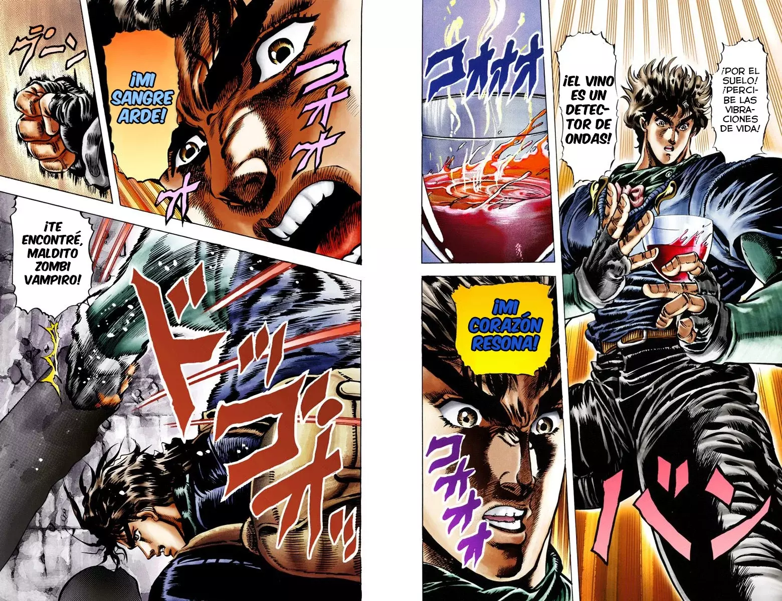 Read JoJo's Bizarre Adventure Parte 1 Phantom Blood Full Color ES Manga Online