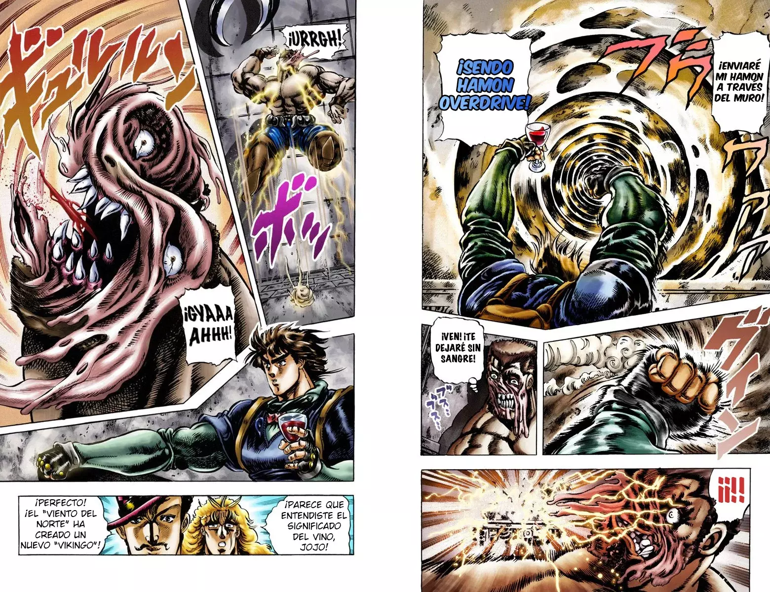 Read JoJo's Bizarre Adventure Parte 1 Phantom Blood Full Color ES Manga Online