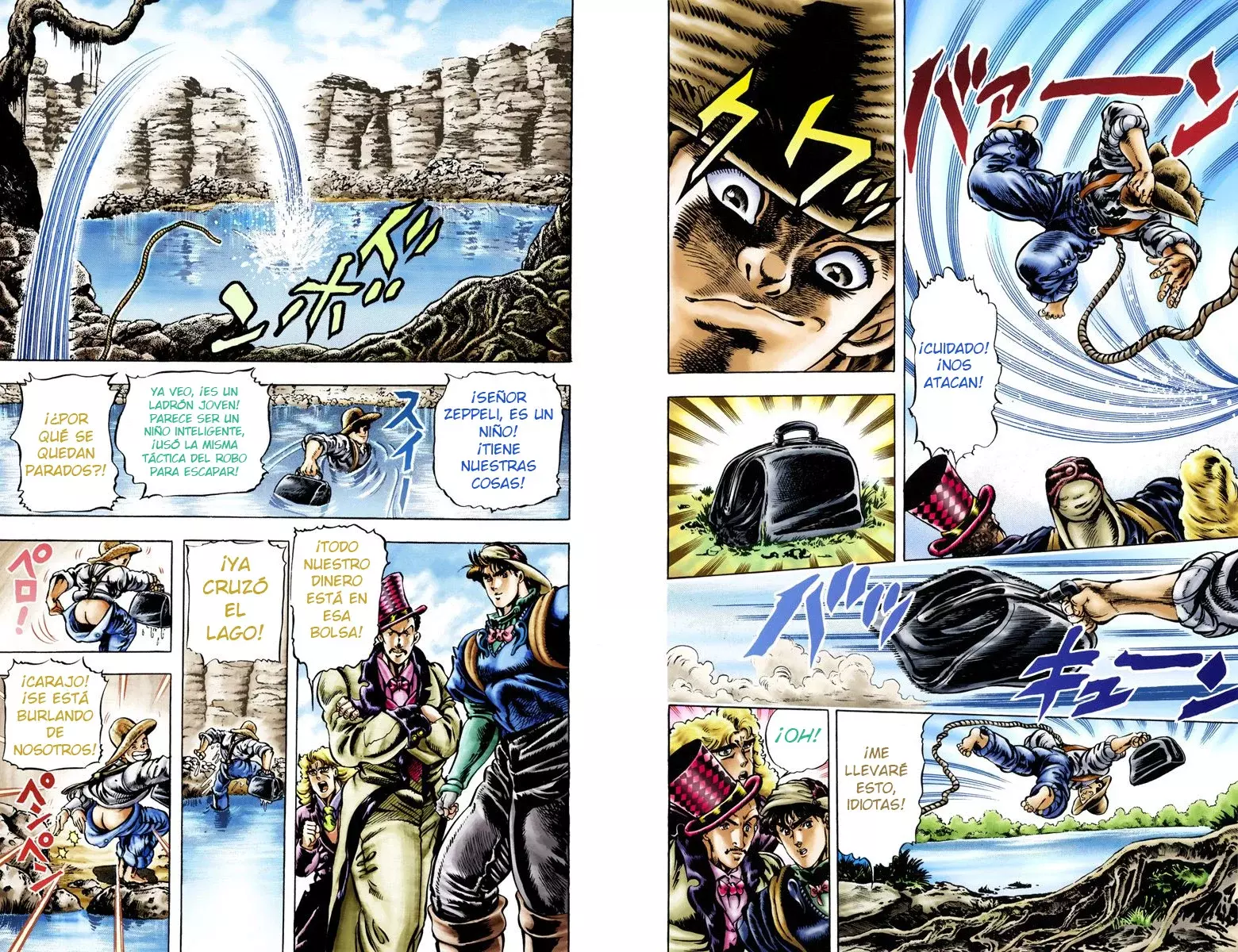 Read JoJo's Bizarre Adventure Parte 1 Phantom Blood Full Color ES Manga Online