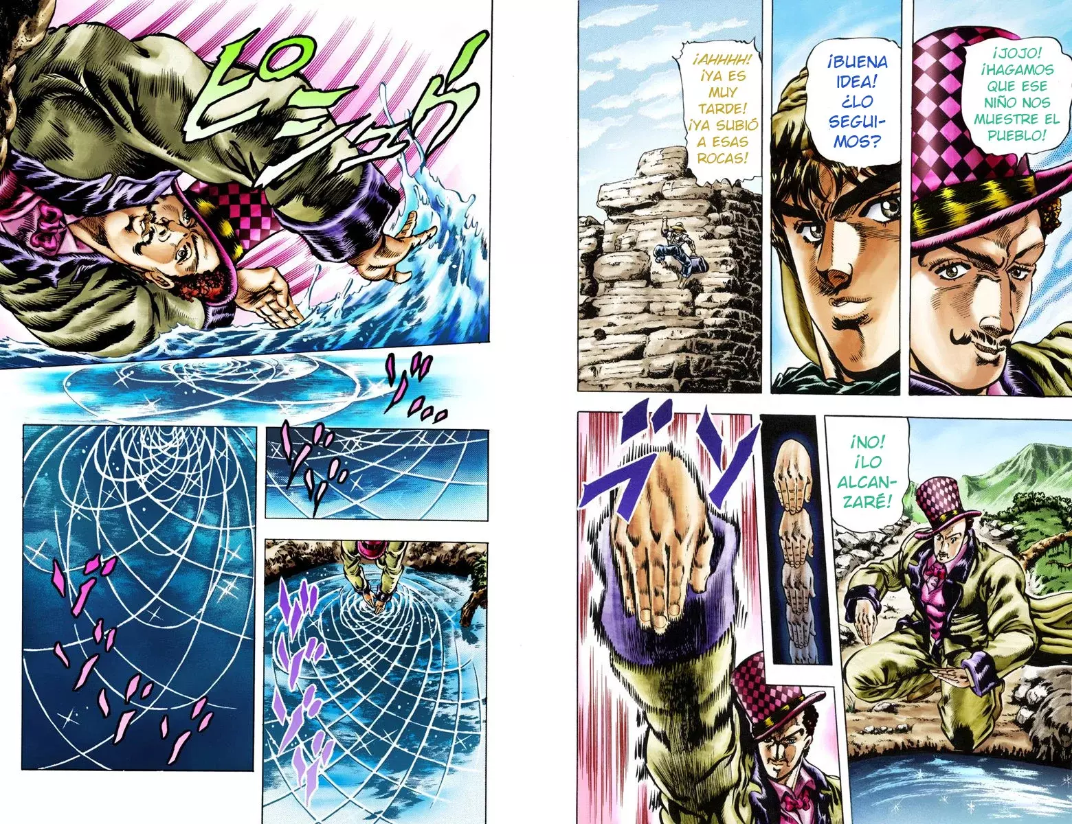 Read JoJo's Bizarre Adventure Parte 1 Phantom Blood Full Color ES Manga Online