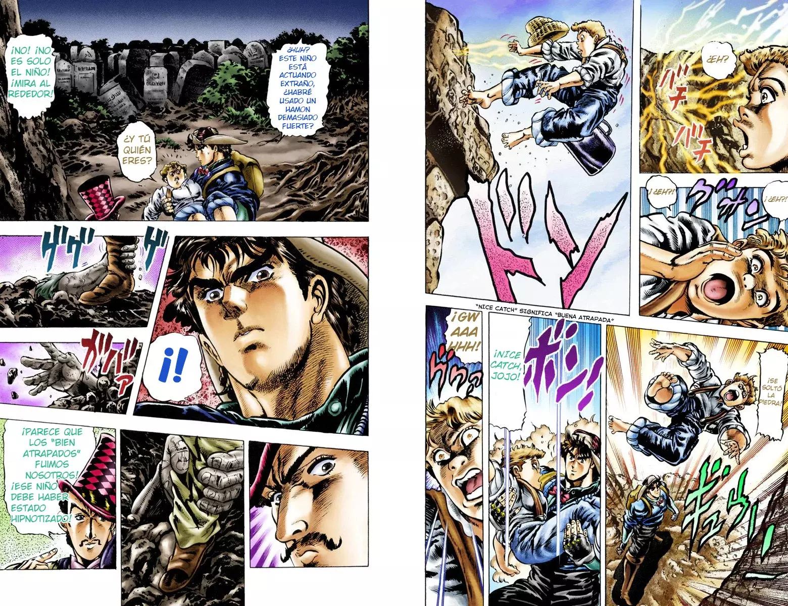 Read JoJo's Bizarre Adventure Parte 1 Phantom Blood Full Color ES Manga Online