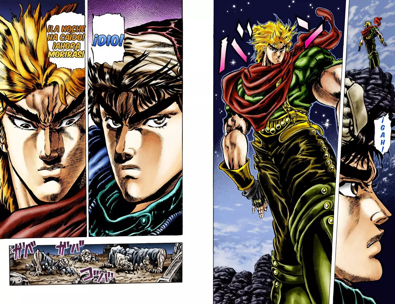 Read JoJo's Bizarre Adventure Parte 1 Phantom Blood Full Color ES Manga Online