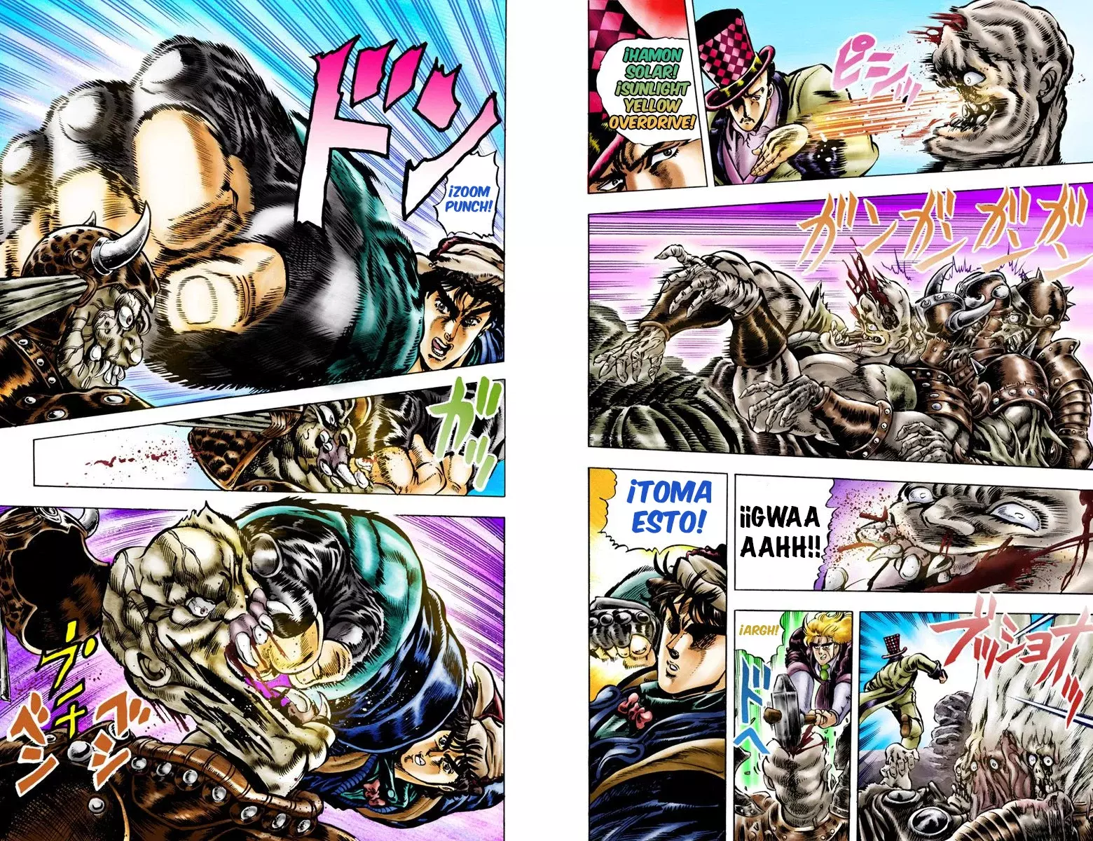 Read JoJo's Bizarre Adventure Parte 1 Phantom Blood Full Color ES Manga Online