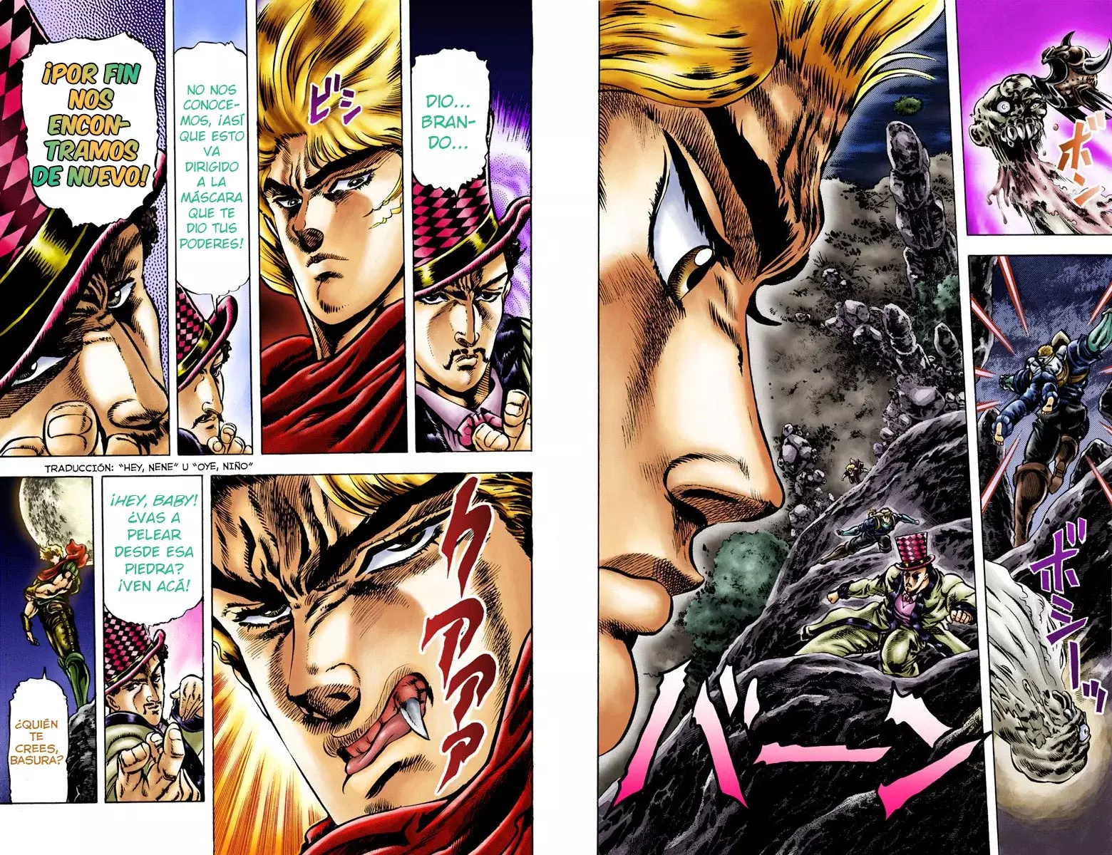 Read JoJo's Bizarre Adventure Parte 1 Phantom Blood Full Color ES Manga Online