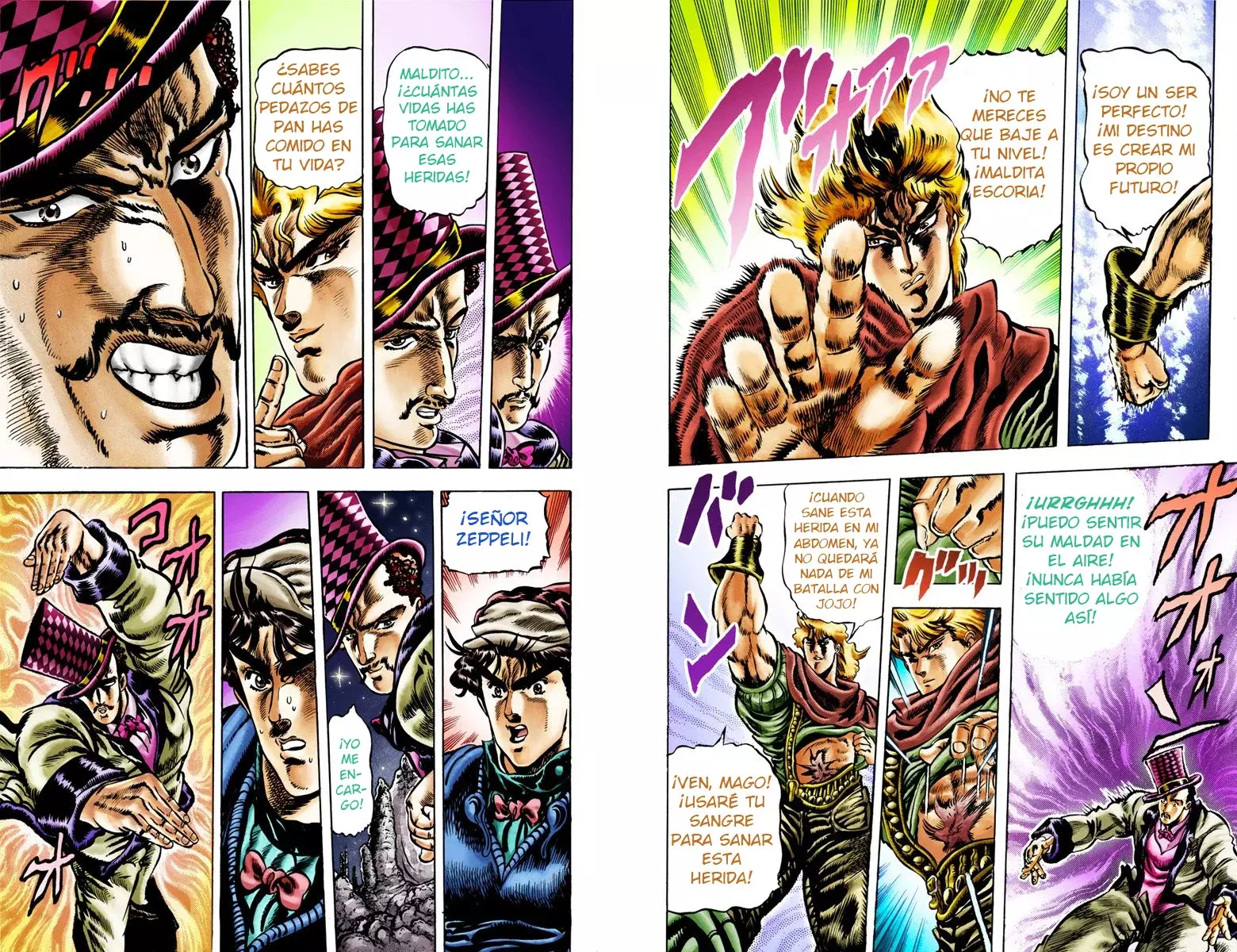 Read JoJo's Bizarre Adventure Parte 1 Phantom Blood Full Color ES Manga Online
