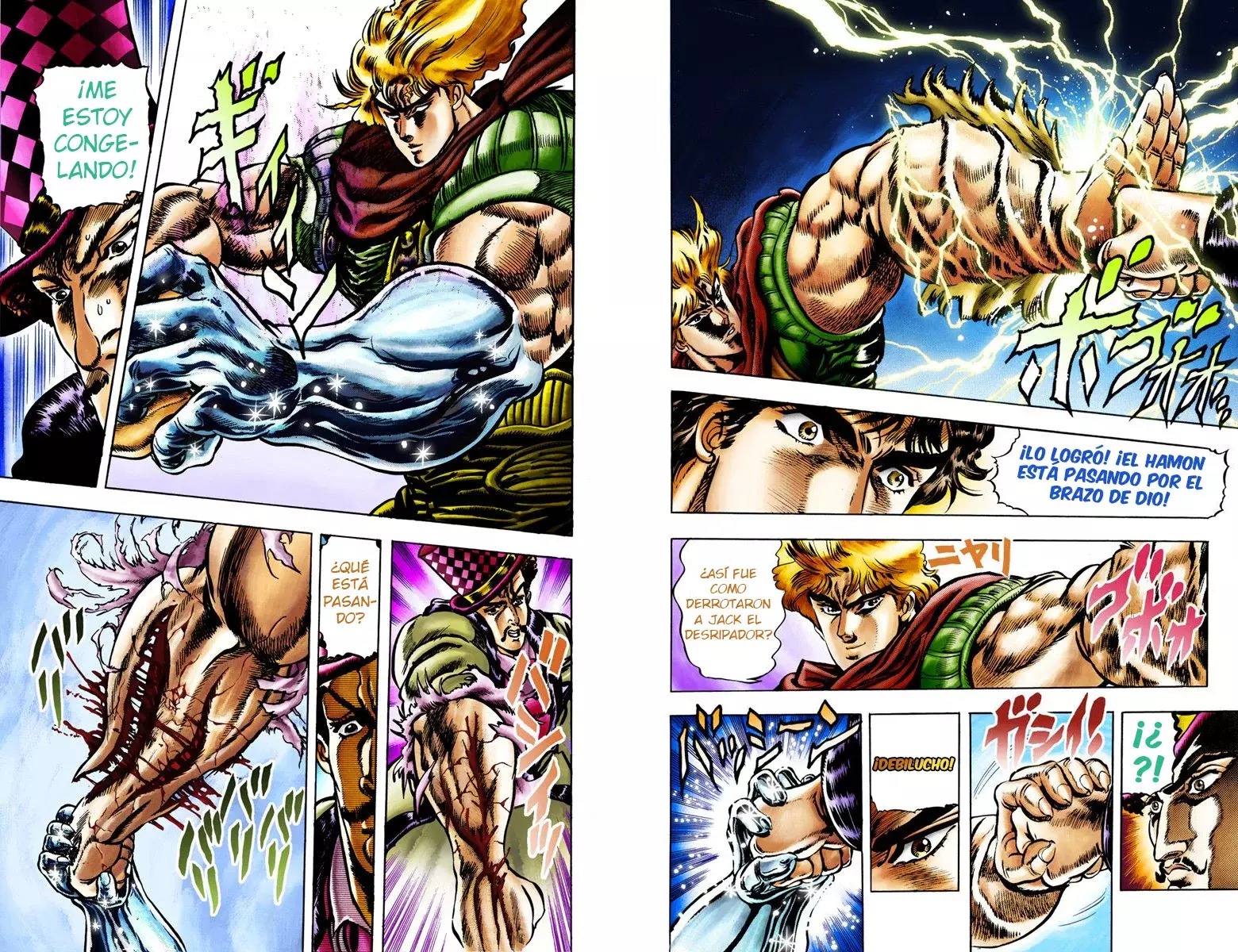 Read JoJo's Bizarre Adventure Parte 1 Phantom Blood Full Color ES Manga Online