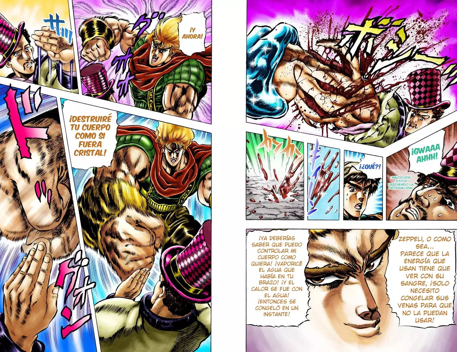 Read JoJo's Bizarre Adventure Parte 1 Phantom Blood Full Color ES Manga Online