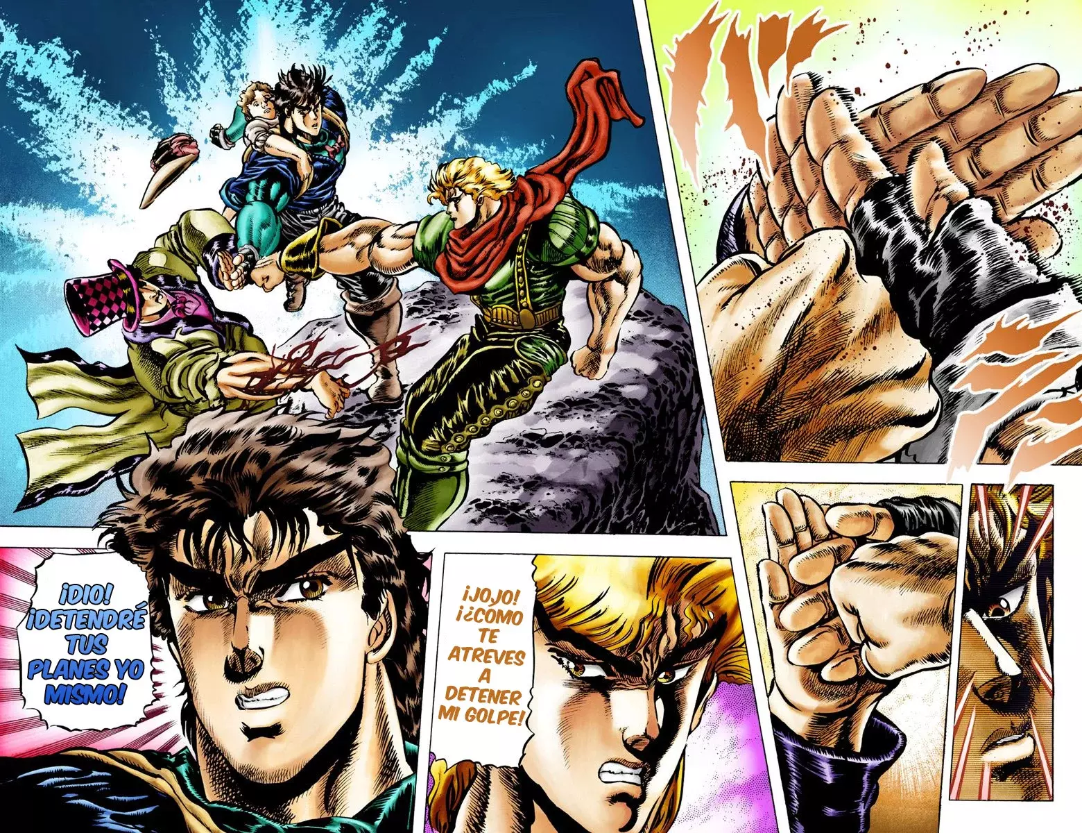 Read JoJo's Bizarre Adventure Parte 1 Phantom Blood Full Color ES Manga Online