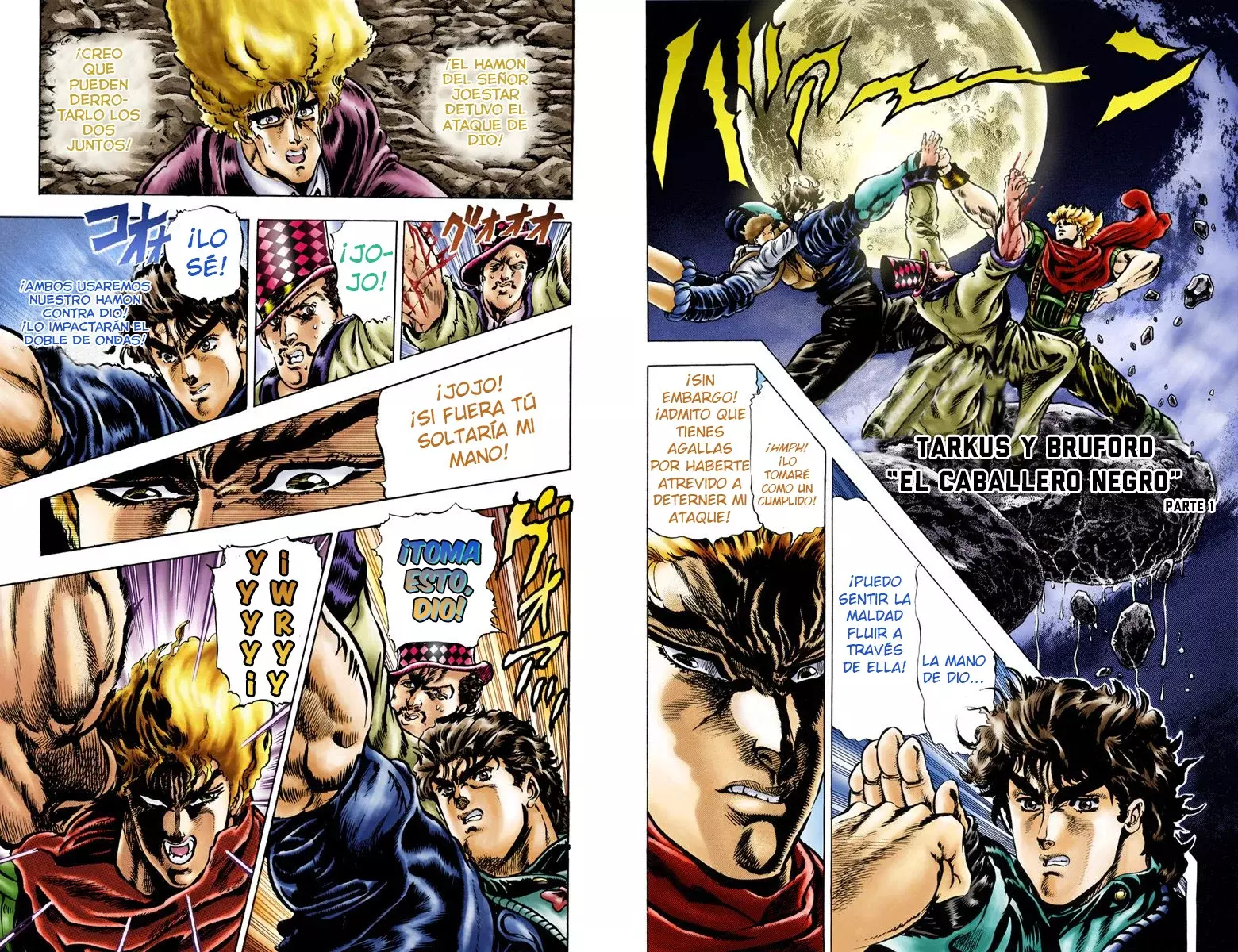 Read JoJo's Bizarre Adventure Parte 1 Phantom Blood Full Color ES Manga Online