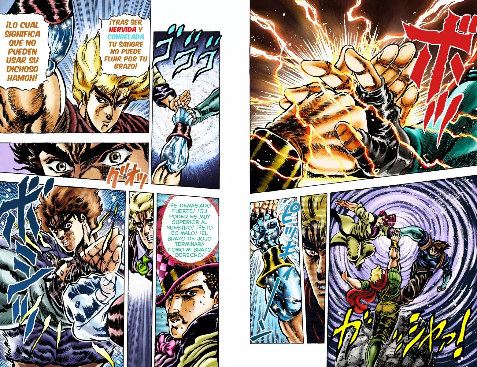 Read JoJo's Bizarre Adventure Parte 1 Phantom Blood Full Color ES Manga Online