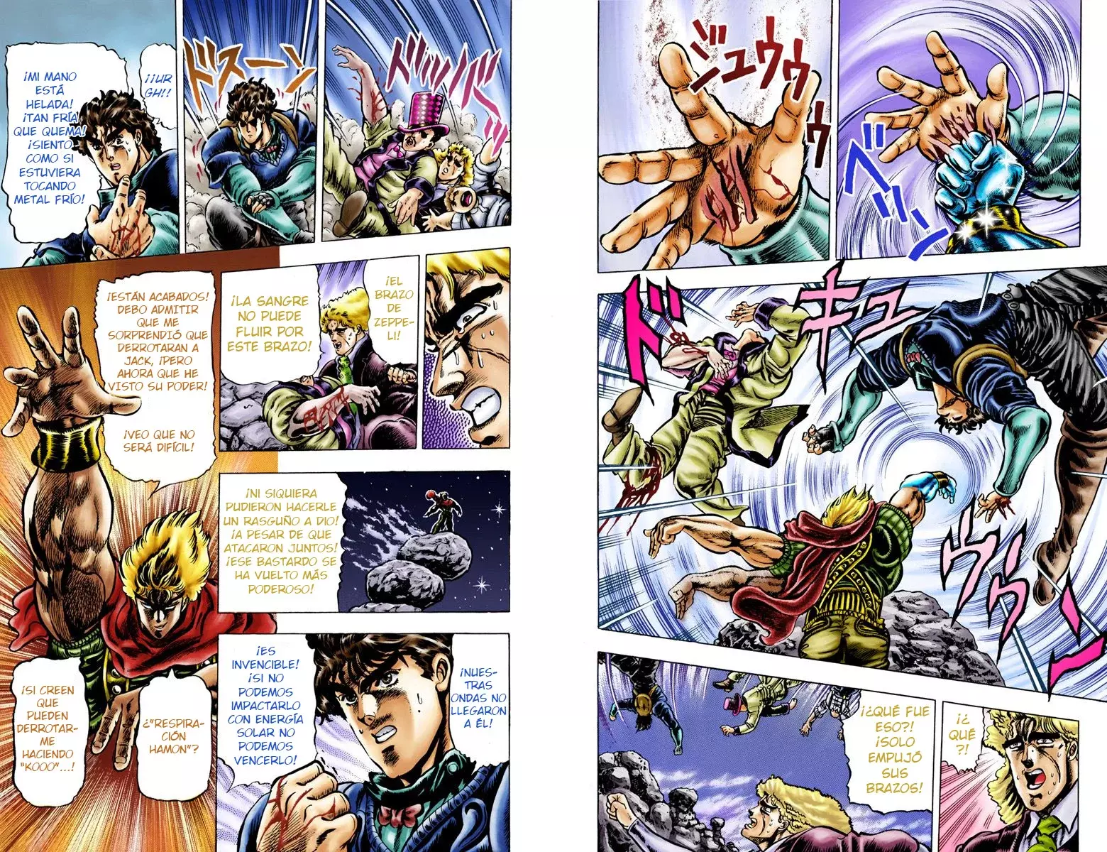 Read JoJo's Bizarre Adventure Parte 1 Phantom Blood Full Color ES Manga Online