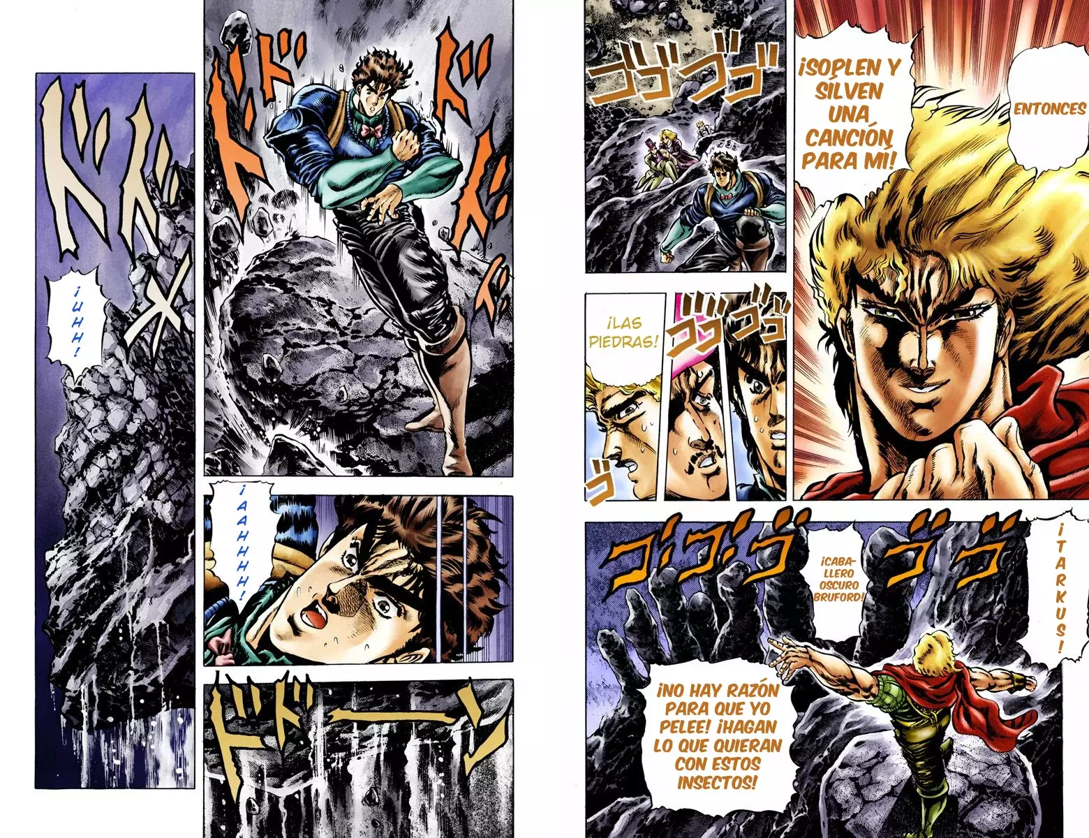 Read JoJo's Bizarre Adventure Parte 1 Phantom Blood Full Color ES Manga Online