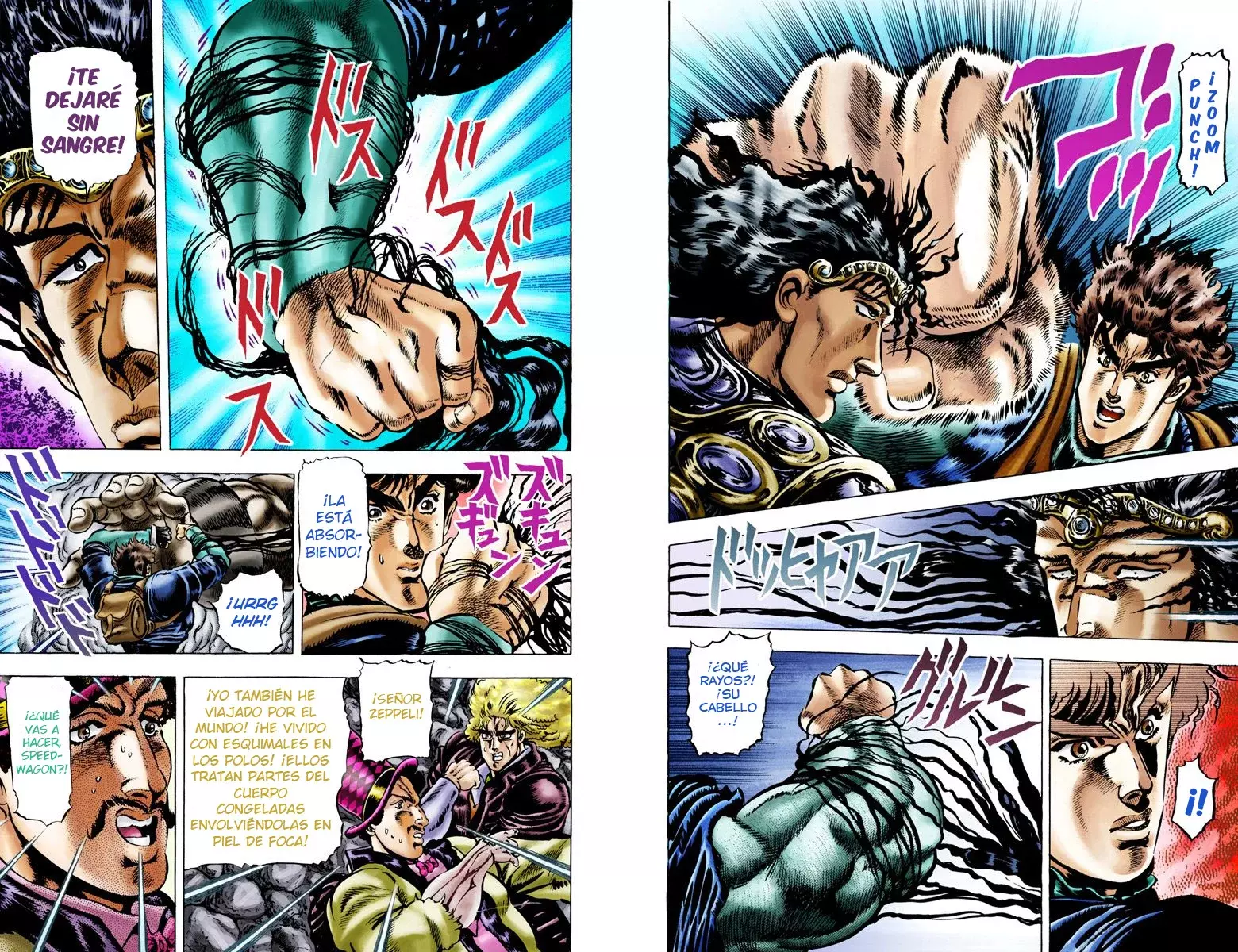 Read JoJo's Bizarre Adventure Parte 1 Phantom Blood Full Color ES Manga Online
